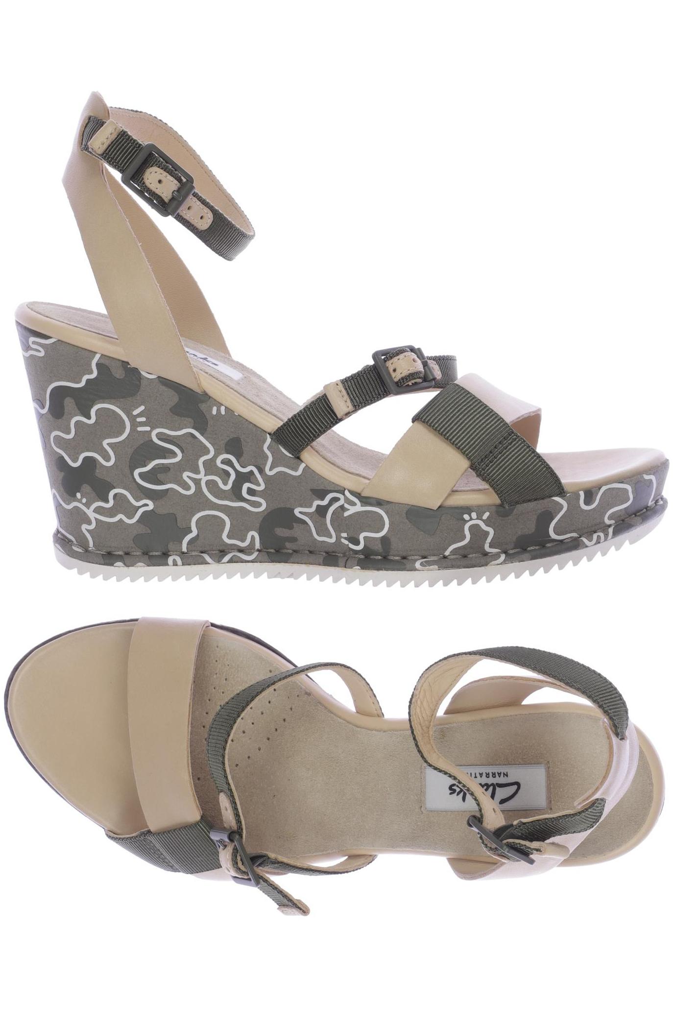 

Clarks Damen Sandale, beige