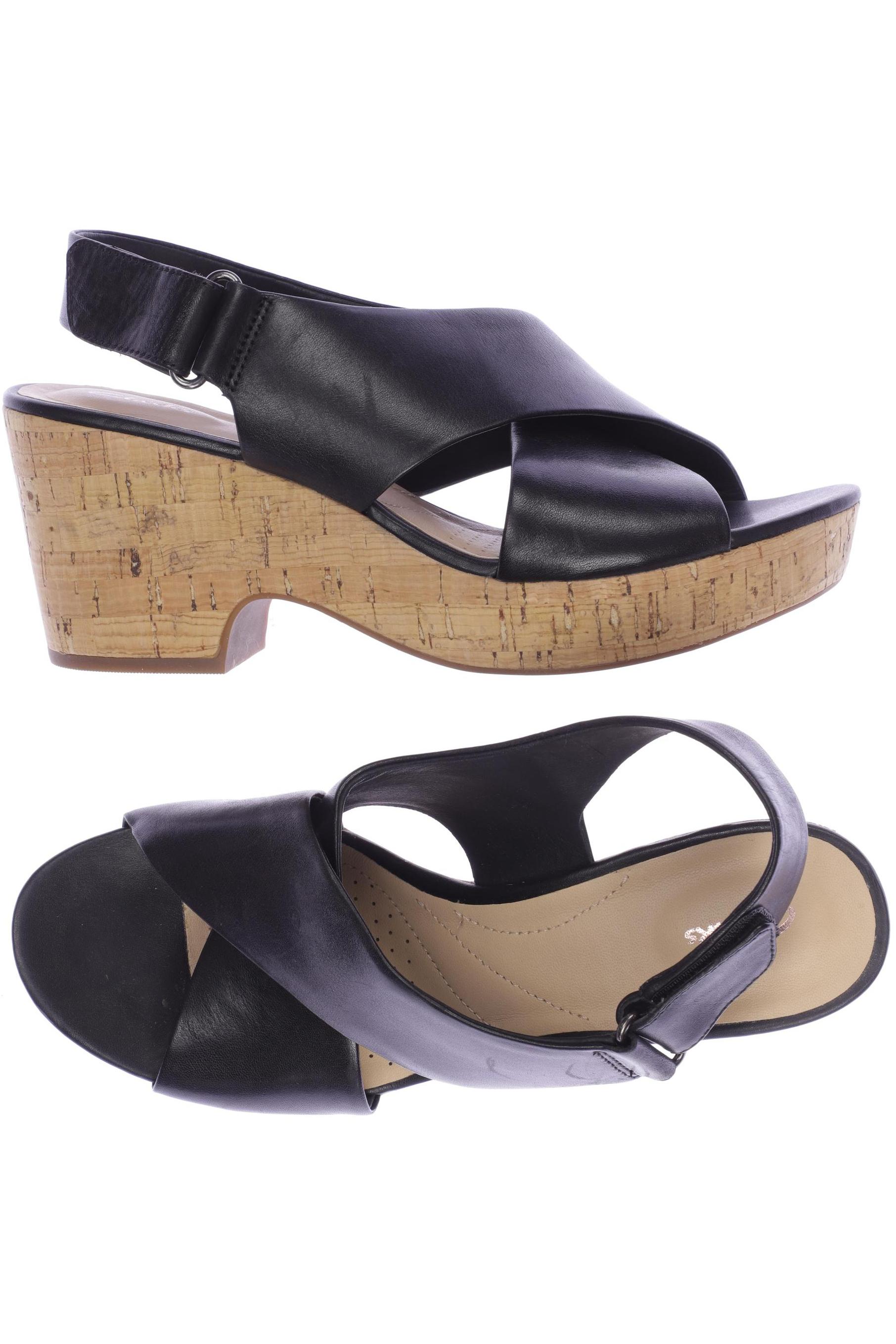 

Clarks Damen Sandale, schwarz, Gr. 39