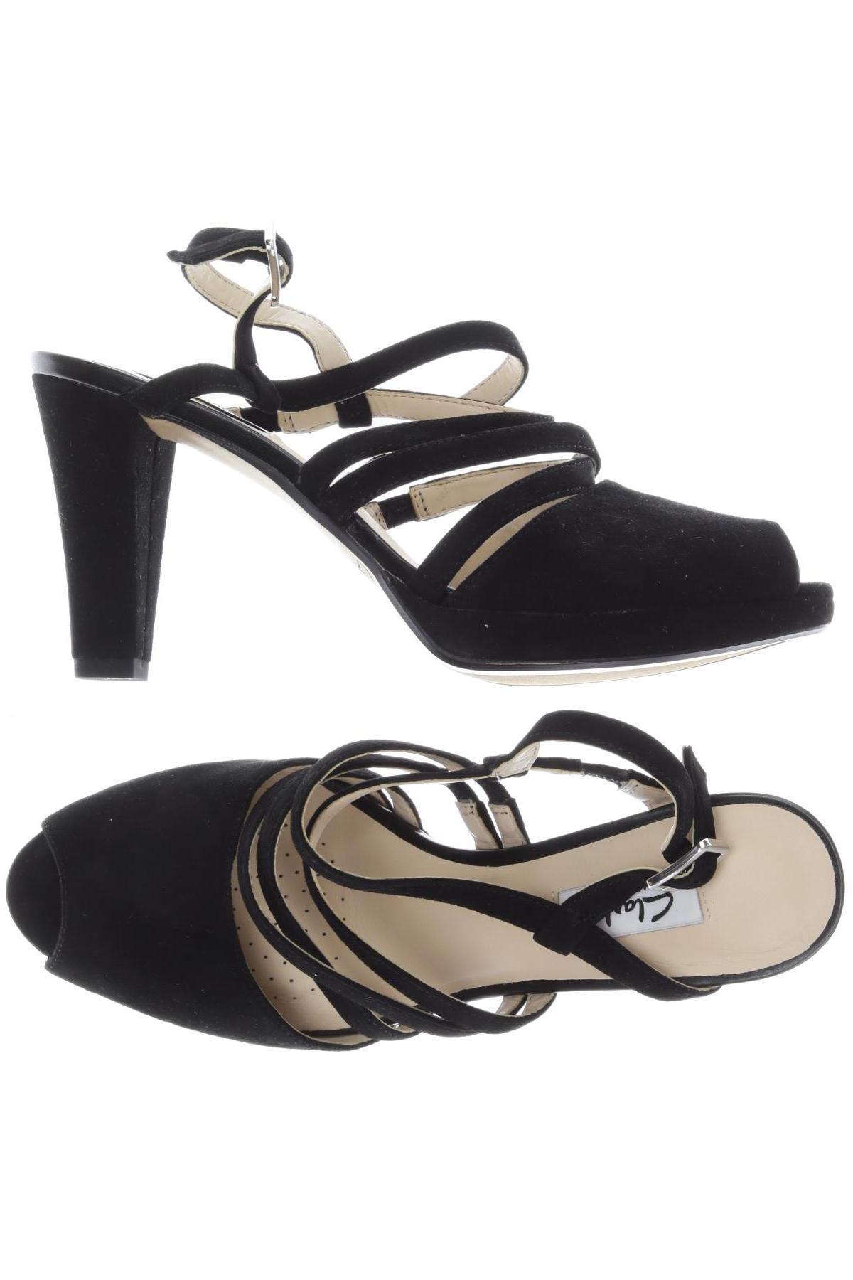 

Clarks Damen Sandale, schwarz, Gr. 40