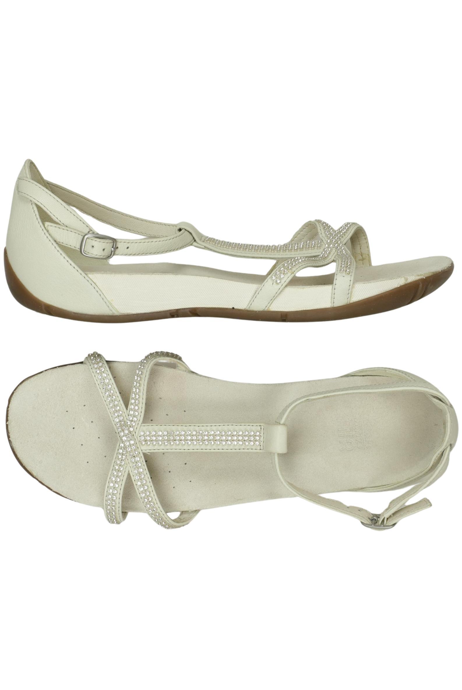 

Clarks Damen Sandale, cremeweiß, Gr. 39