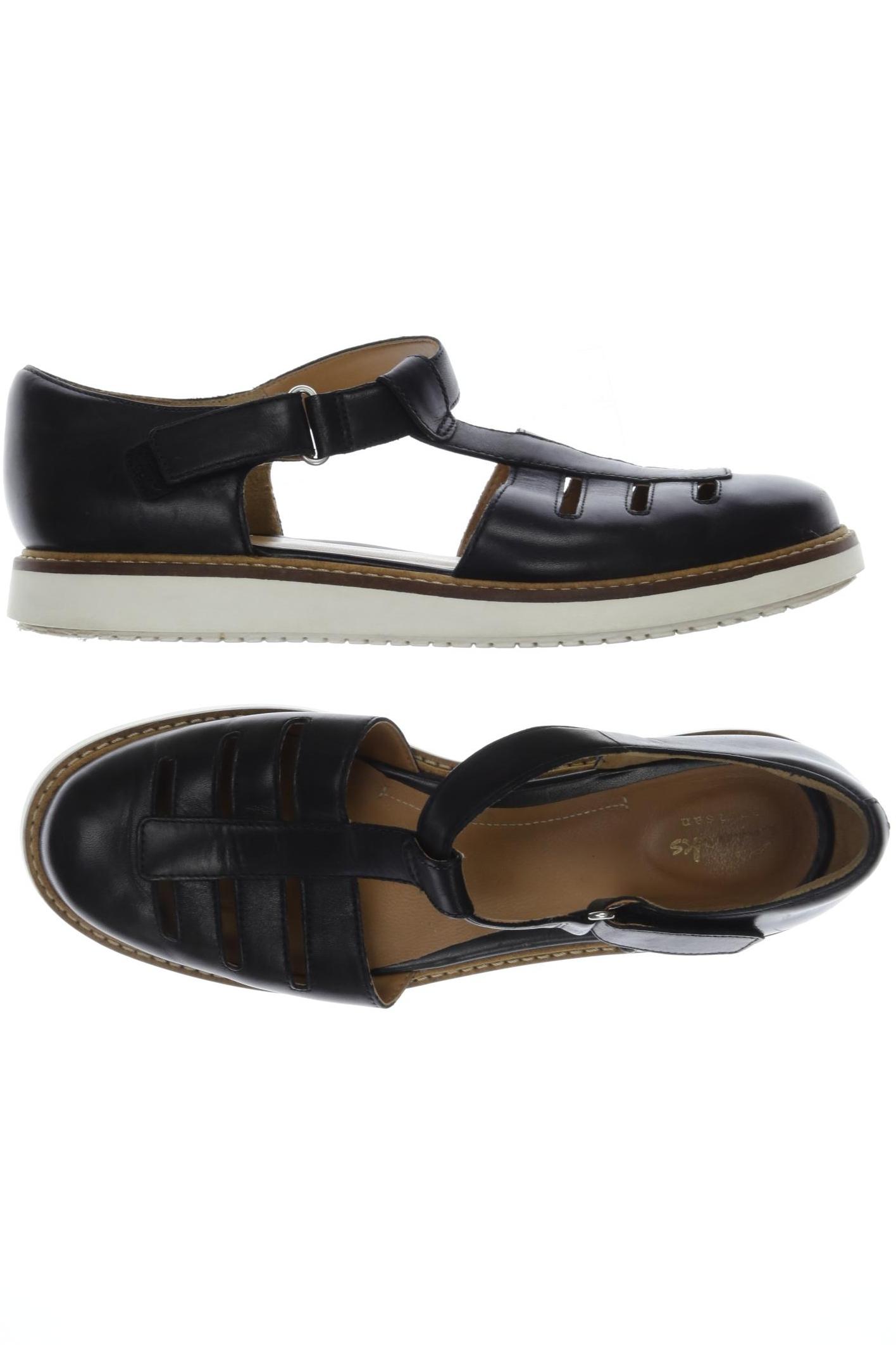 

Clarks Damen Sandale, schwarz, Gr. 39.5
