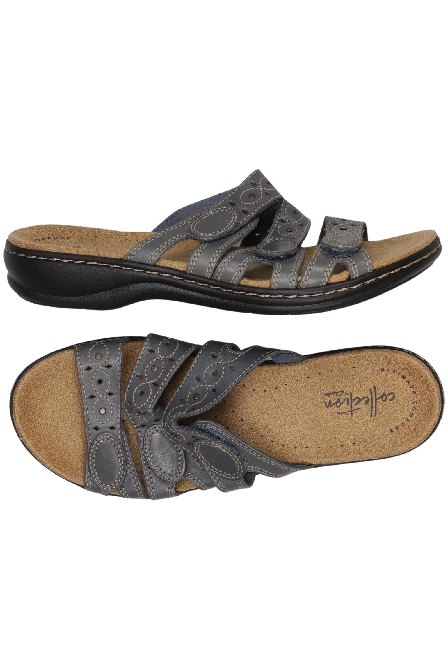 

Clarks Damen Sandale, grau, Gr. 38