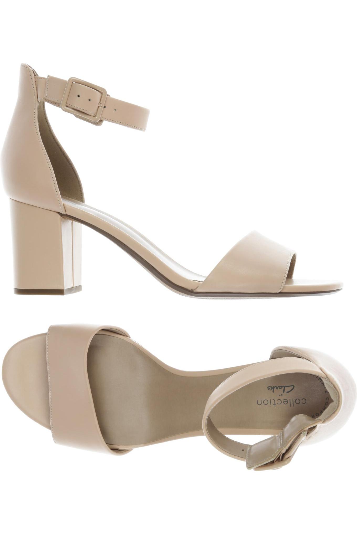 

Clarks Damen Sandale, beige, Gr. 40