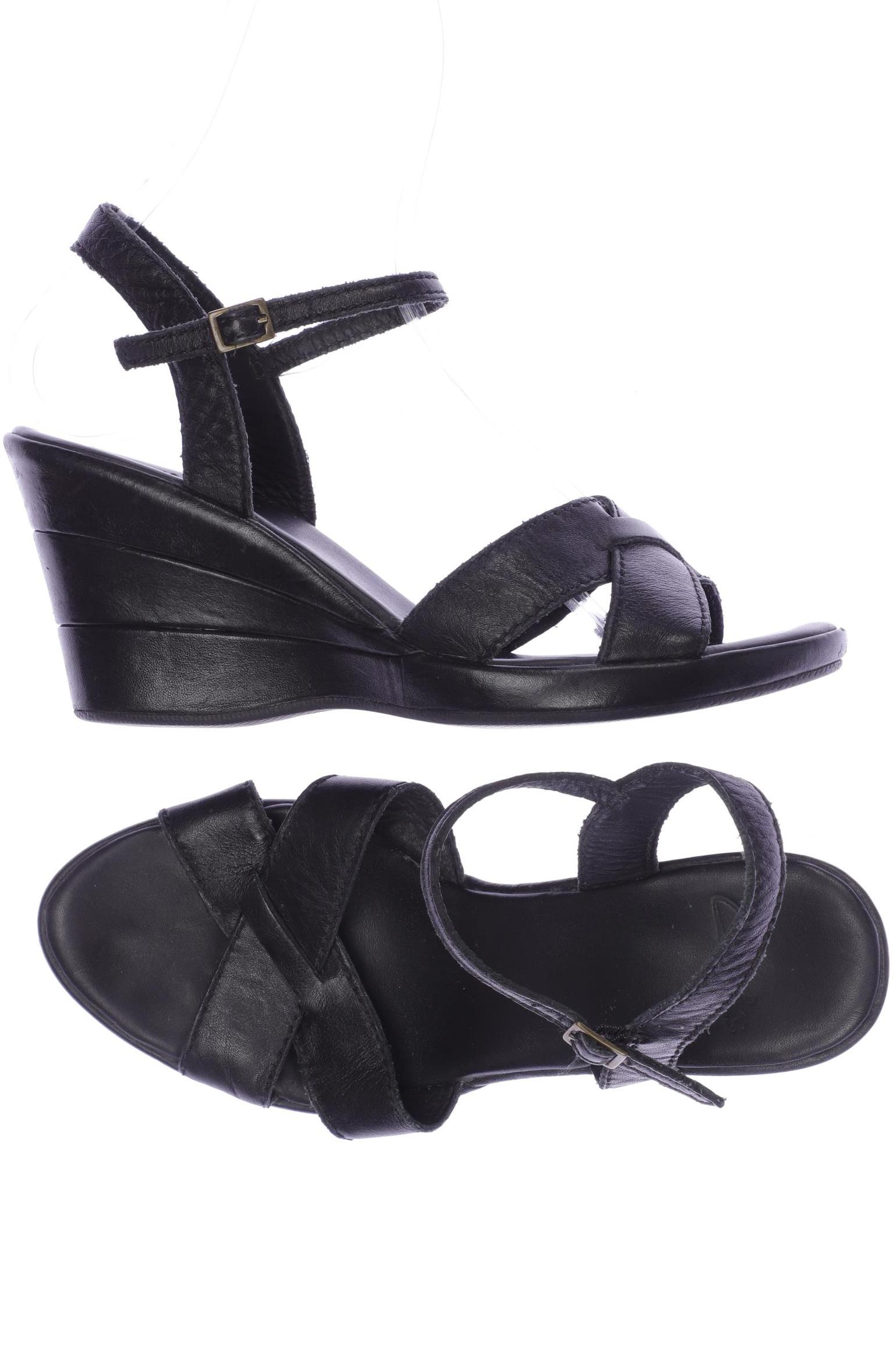 

Clarks Damen Sandale, schwarz, Gr. 5