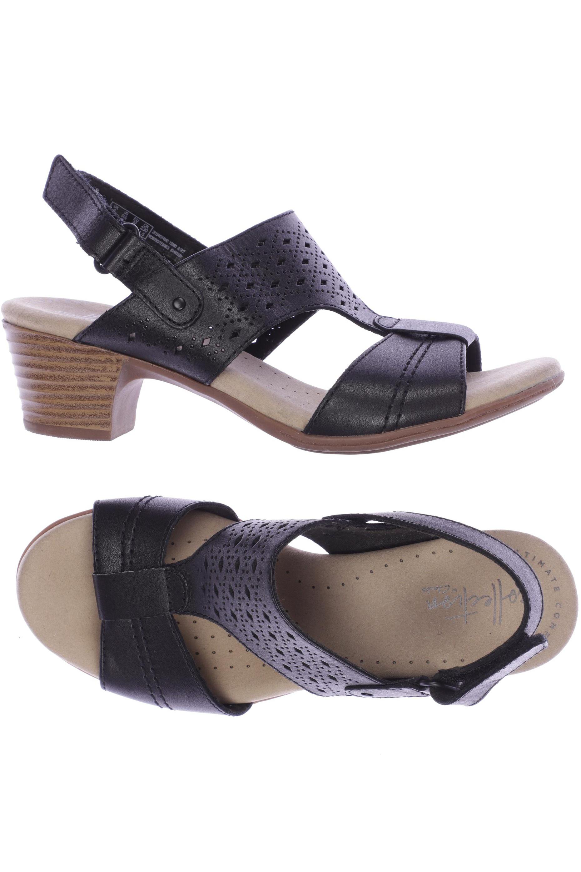 

Clarks Damen Sandale, schwarz, Gr. 37