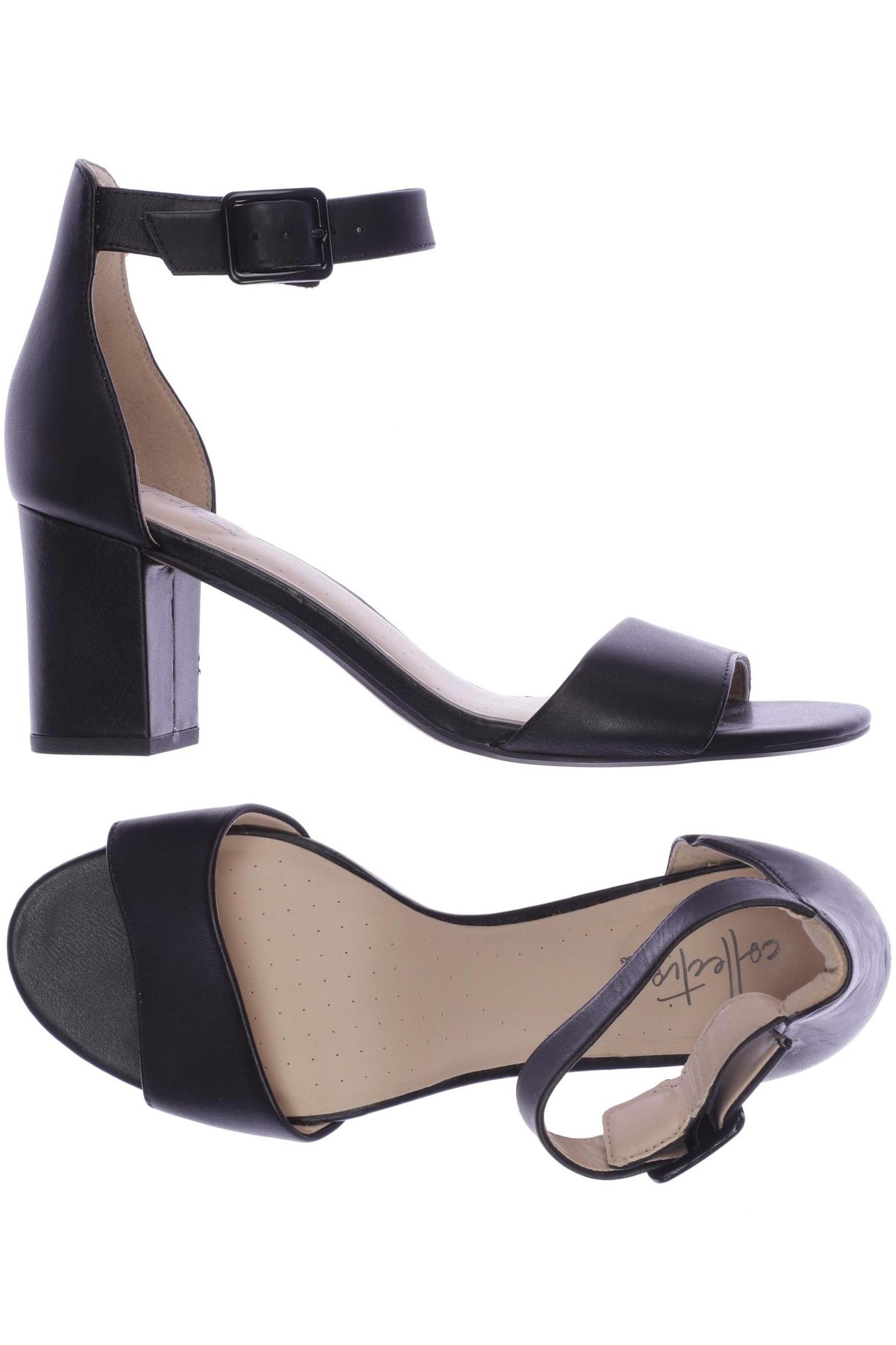 

Clarks Damen Sandale, schwarz, Gr. 37.5