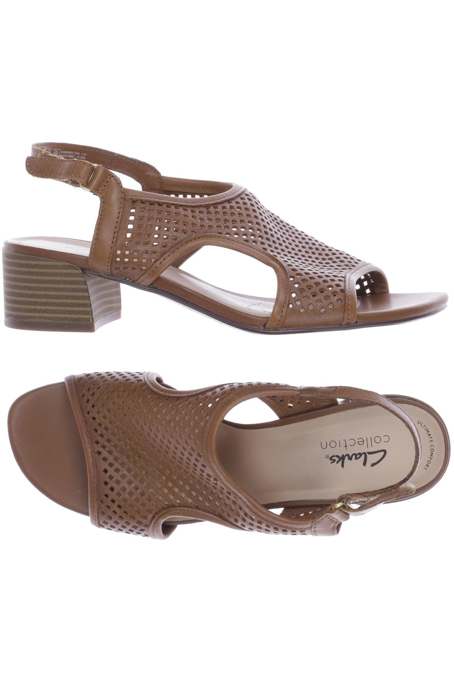 

Clarks Damen Sandale, braun, Gr. 41