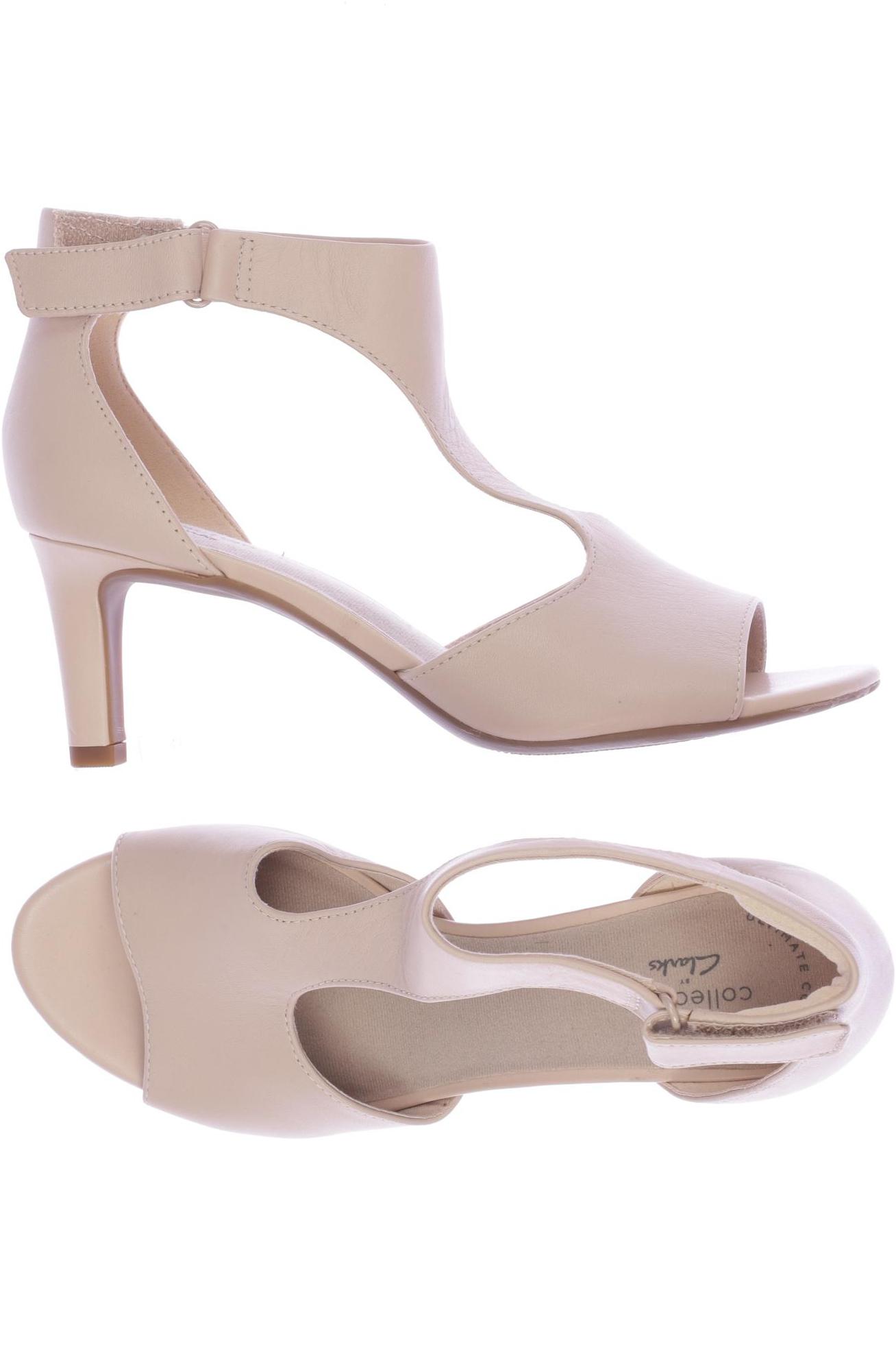 

Clarks Damen Sandale, beige, Gr. 38