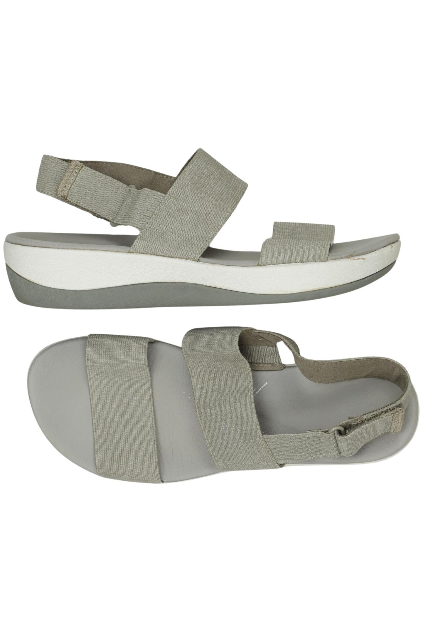 

Clarks Damen Sandale, grau, Gr. 39.5