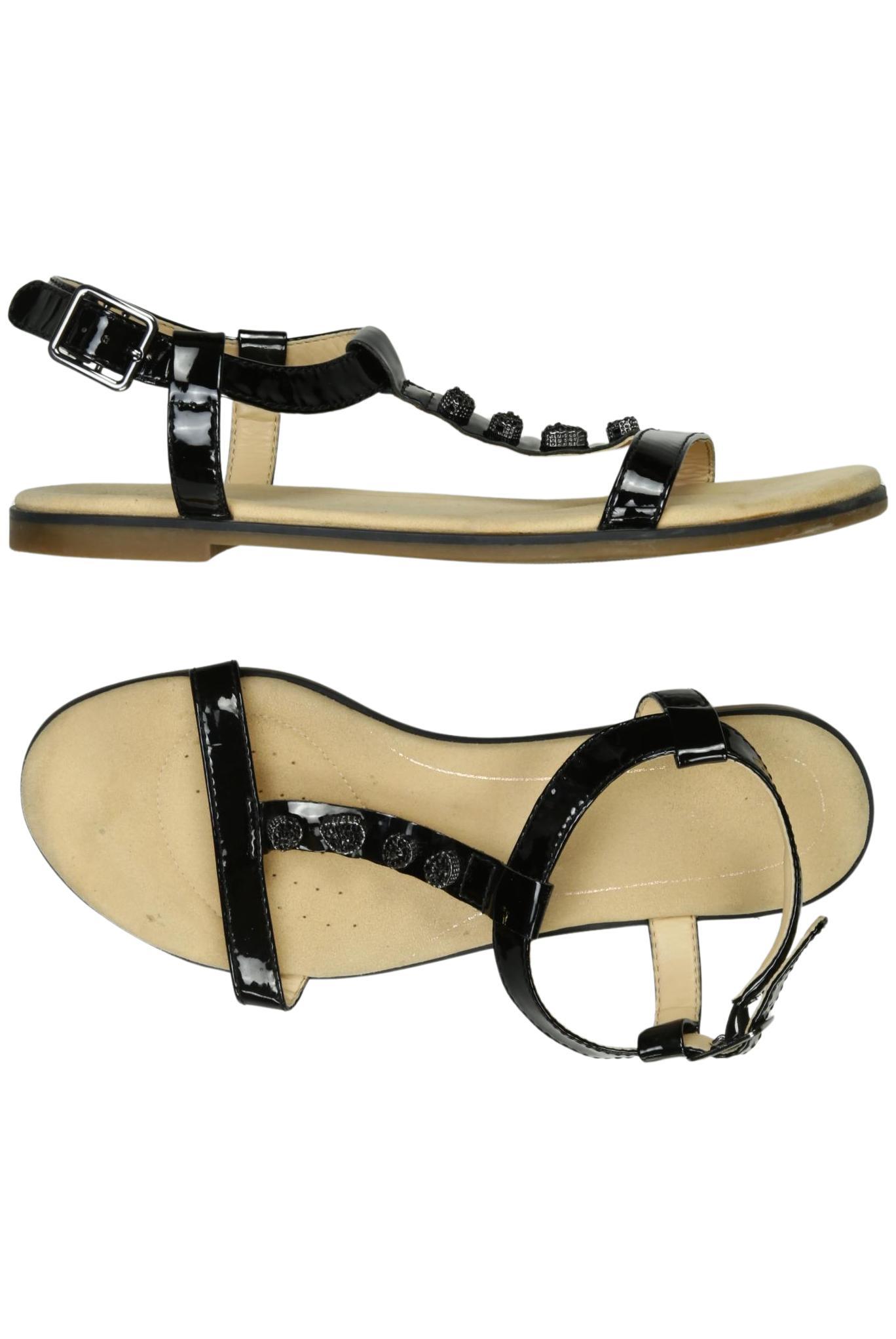 

Clarks Damen Sandale, schwarz, Gr. 41.5