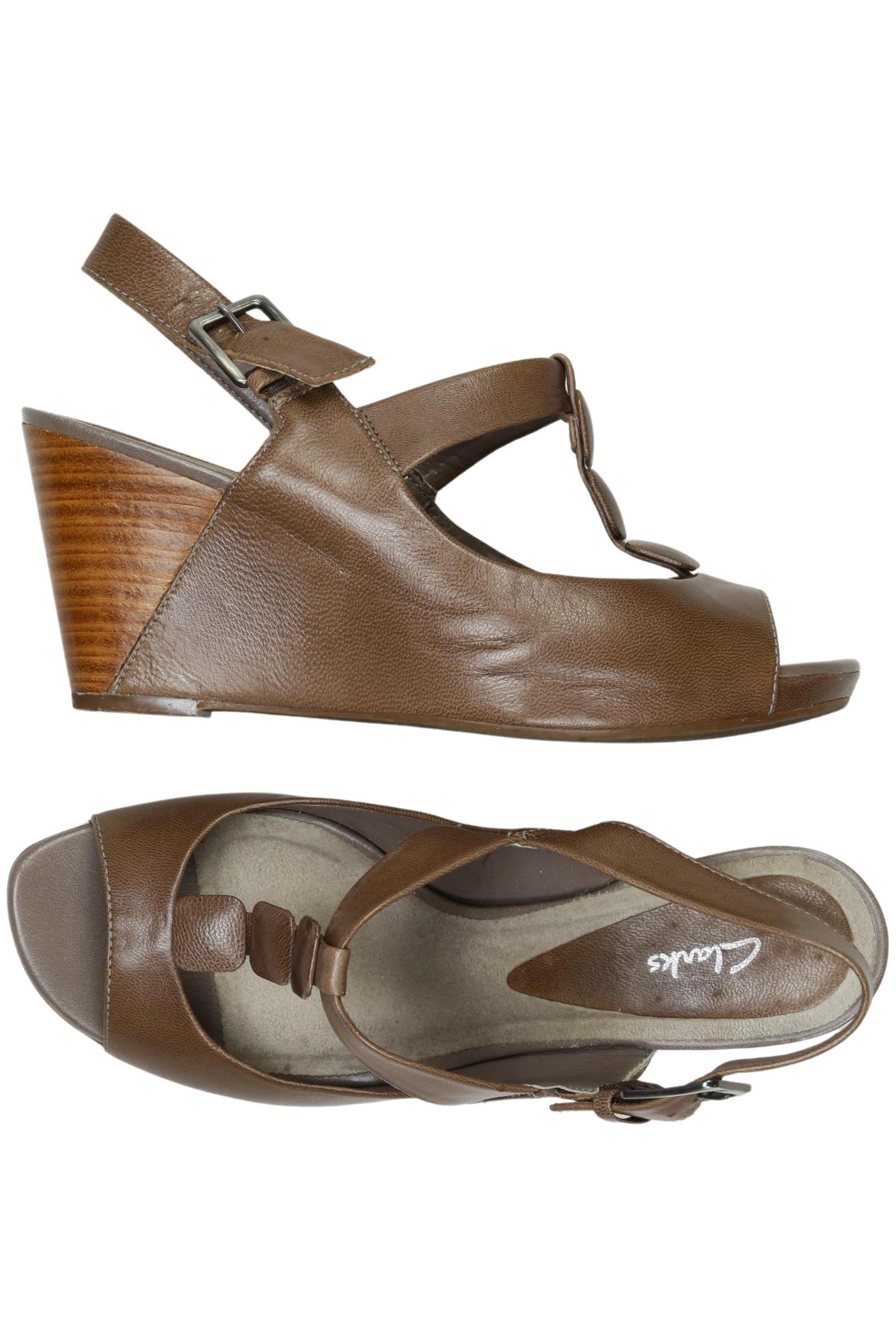 

Clarks Damen Sandale, braun, Gr. 6.5