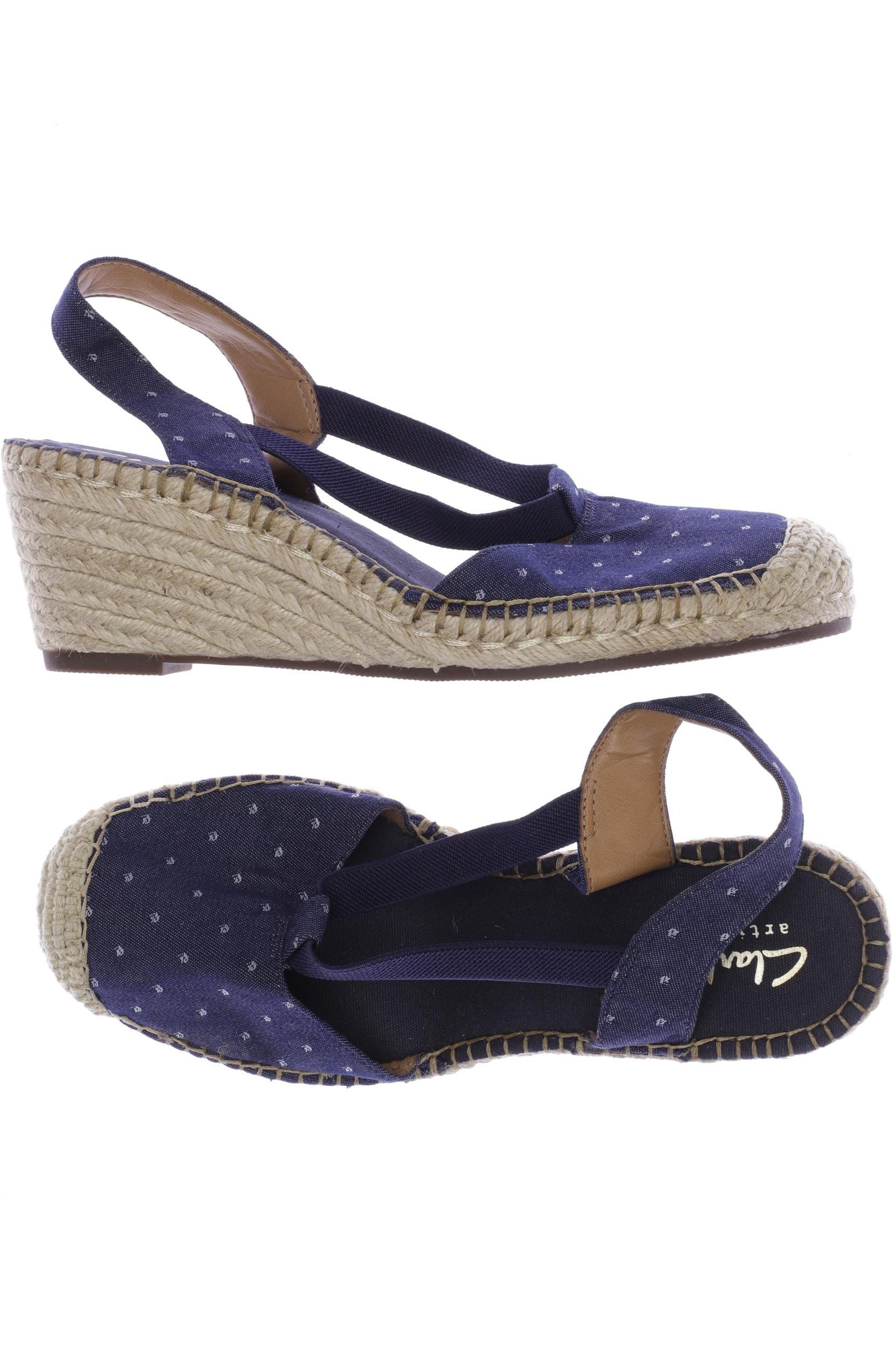 

Clarks Damen Sandale, marineblau, Gr. 3.5