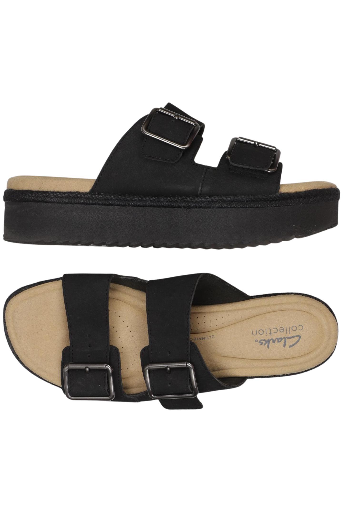 

Clarks Damen Sandale, schwarz, Gr. 40