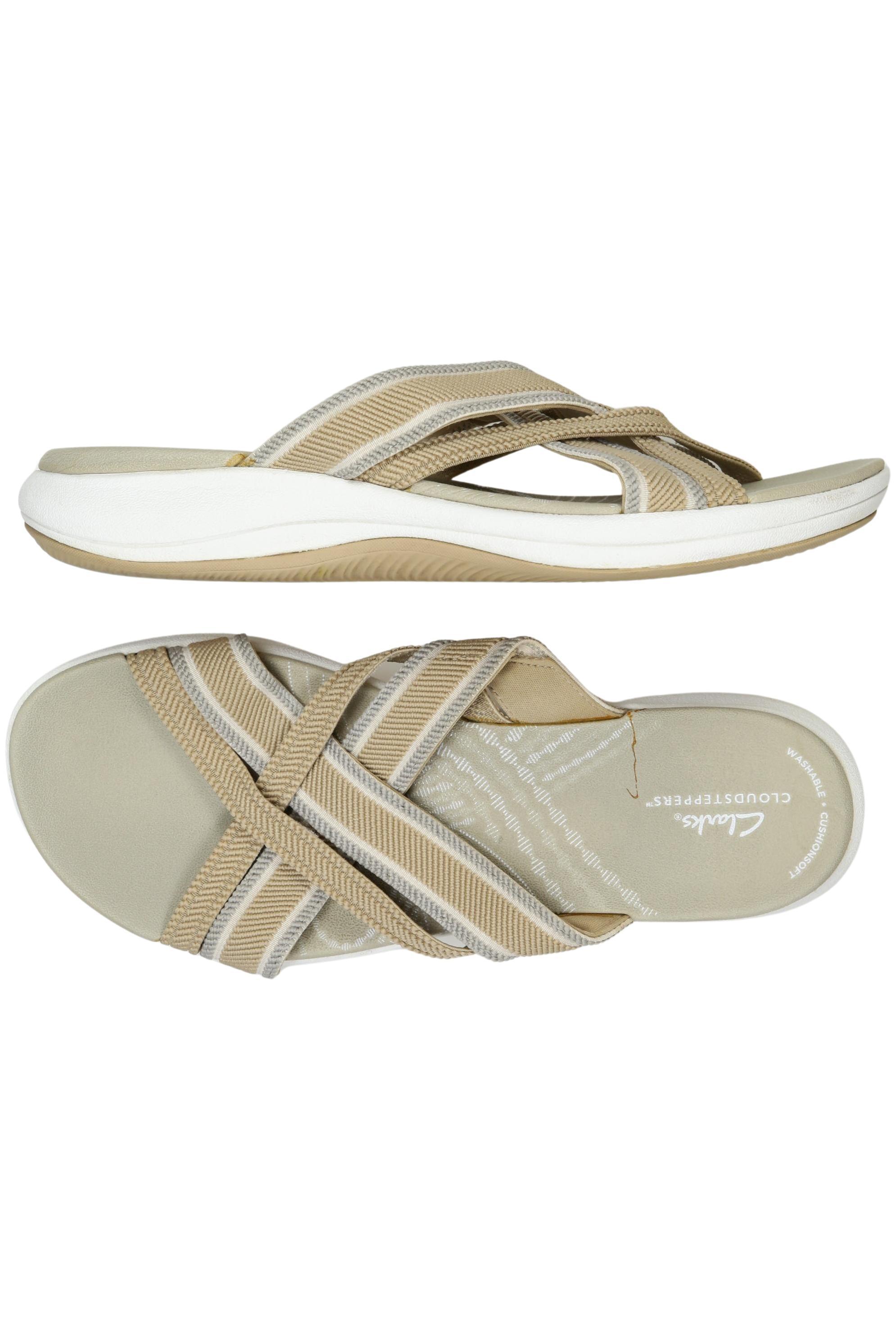 

Clarks Damen Sandale, beige, Gr. 39.5