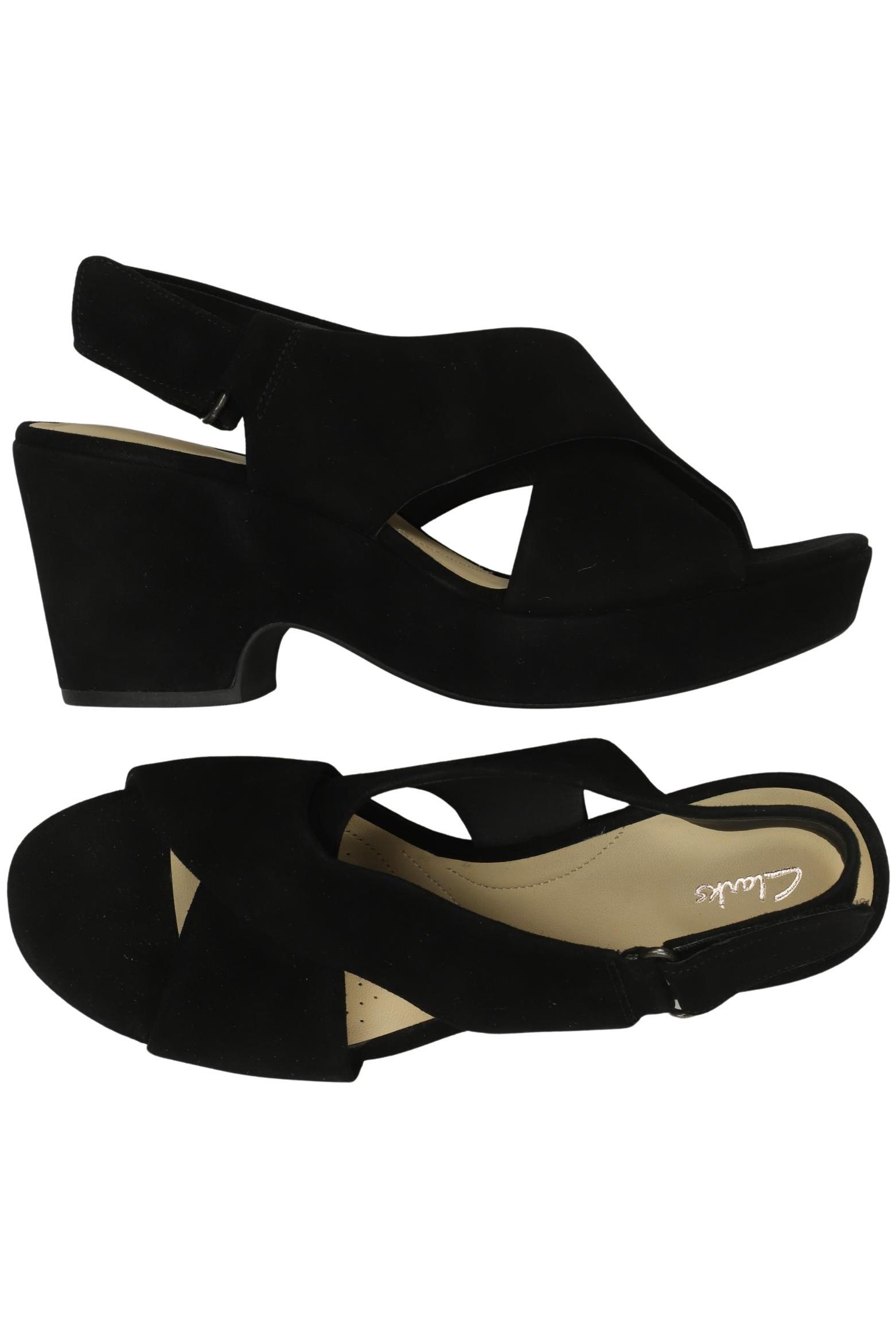 

Clarks Damen Sandale, schwarz, Gr. 39