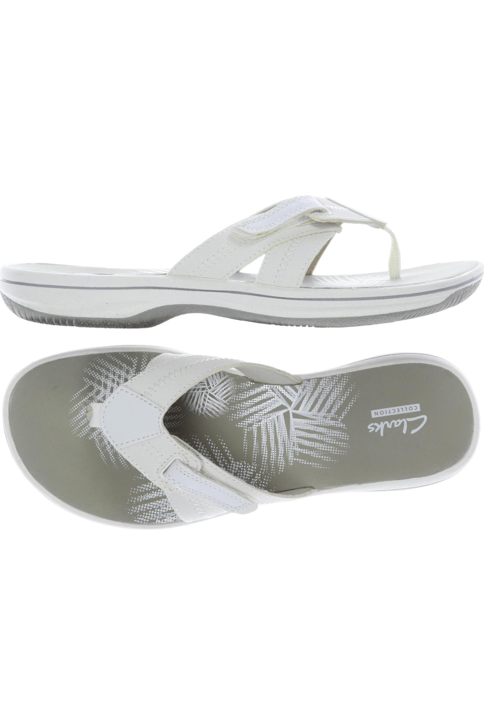 

Clarks Damen Sandale, weiß, Gr. 38