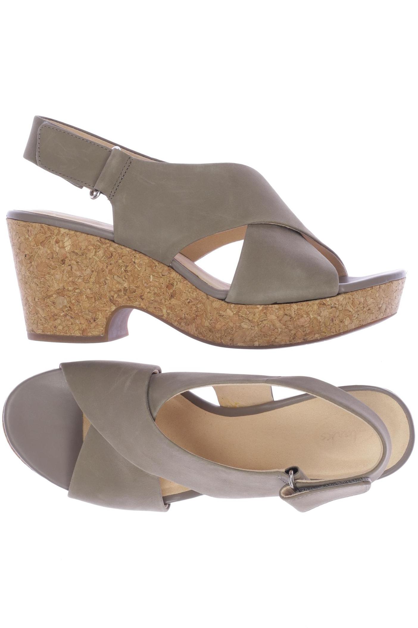 

Clarks Damen Sandale, grün, Gr. 38