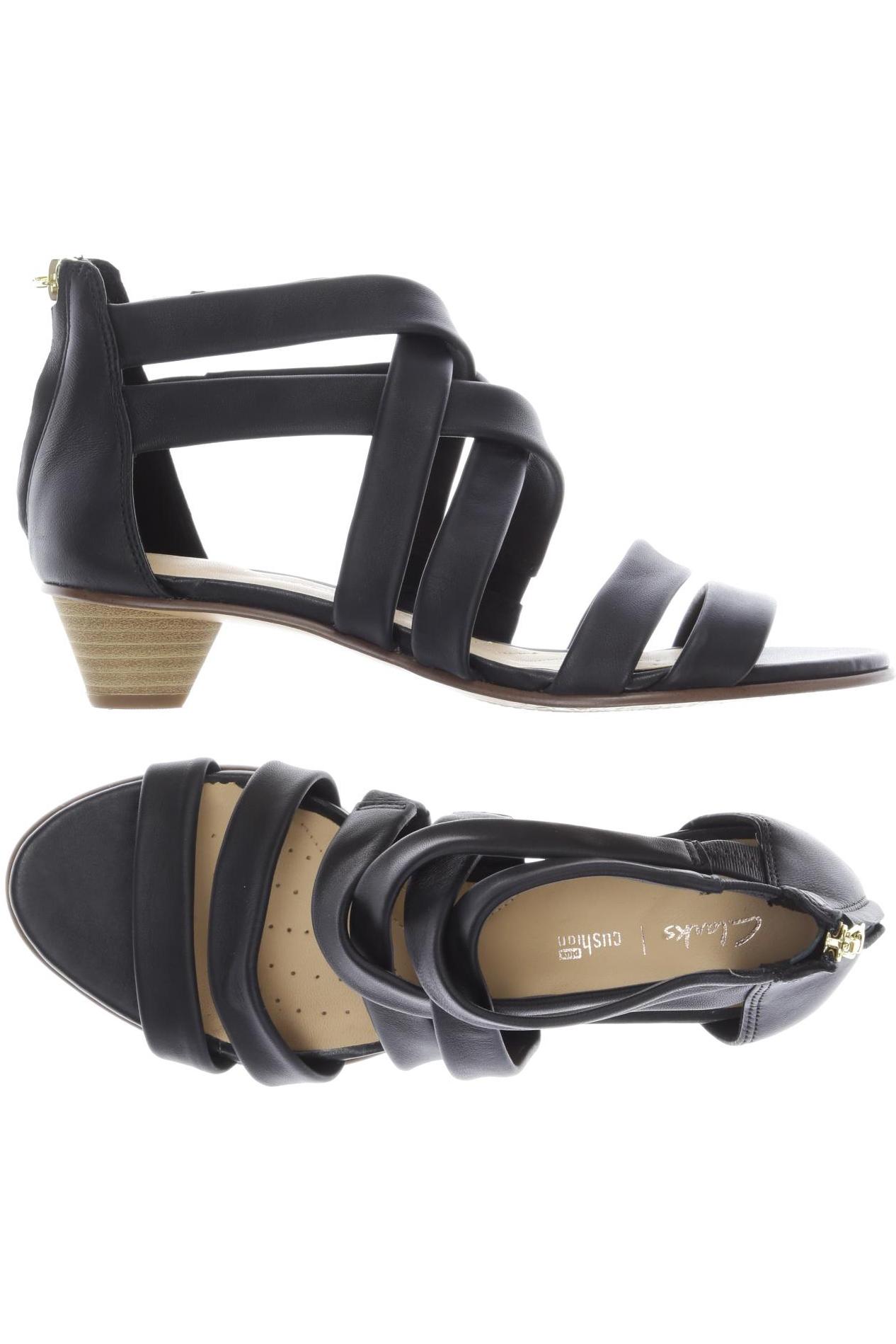 

Clarks Damen Sandale, schwarz, Gr. 39.5