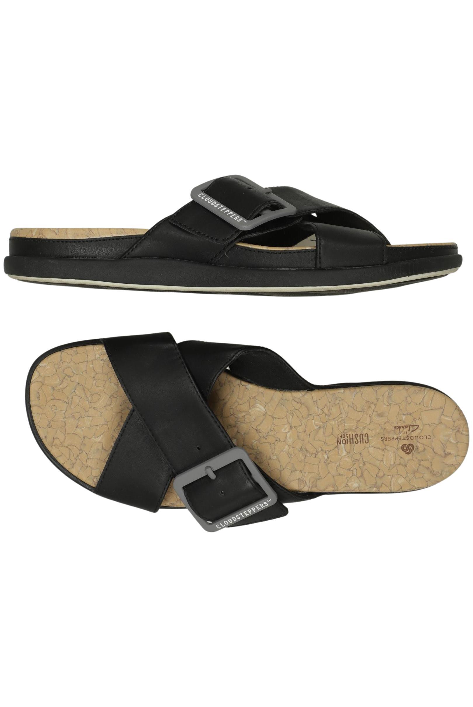 

Clarks Damen Sandale, schwarz, Gr. 40