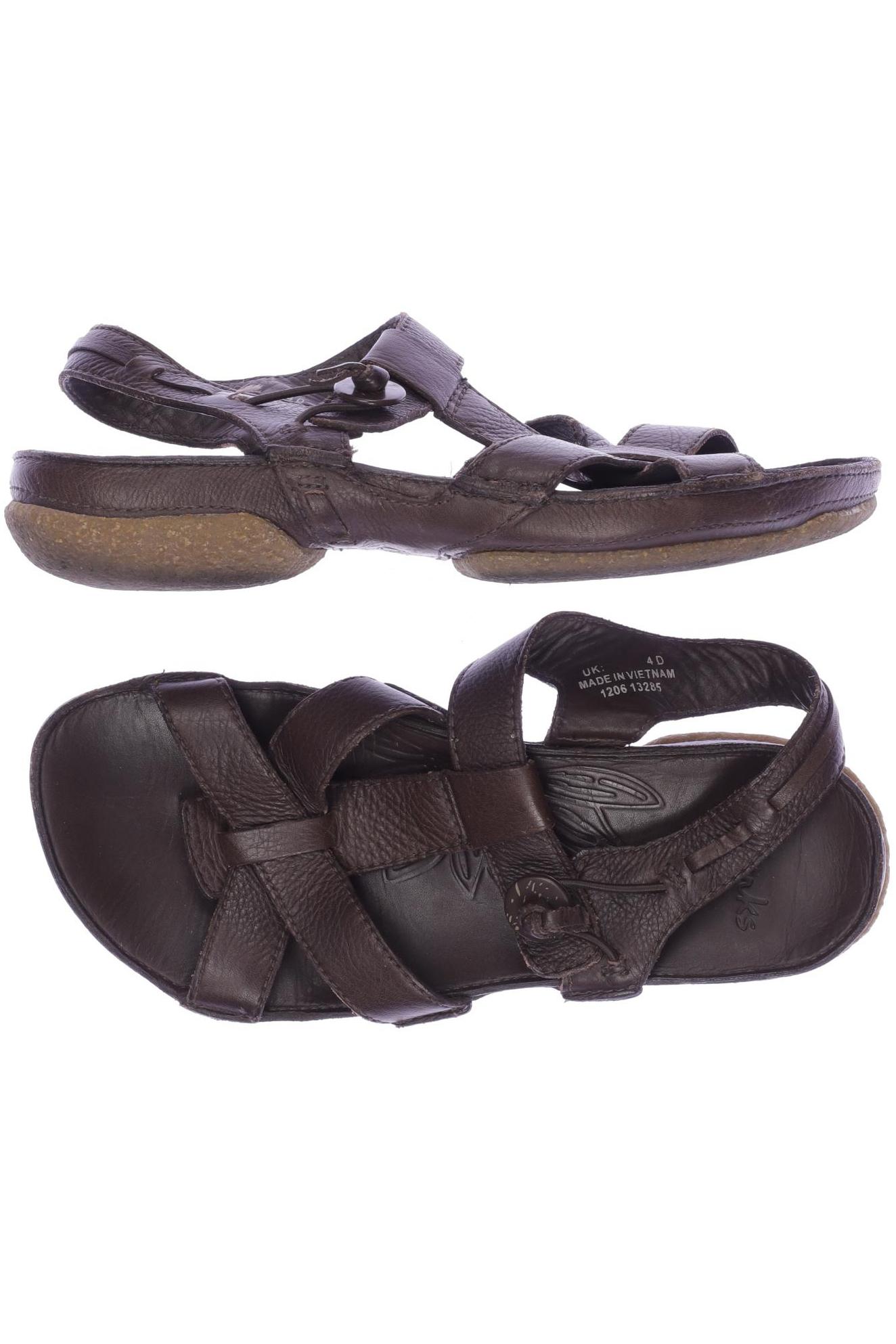 

Clarks Damen Sandale, braun, Gr. 4