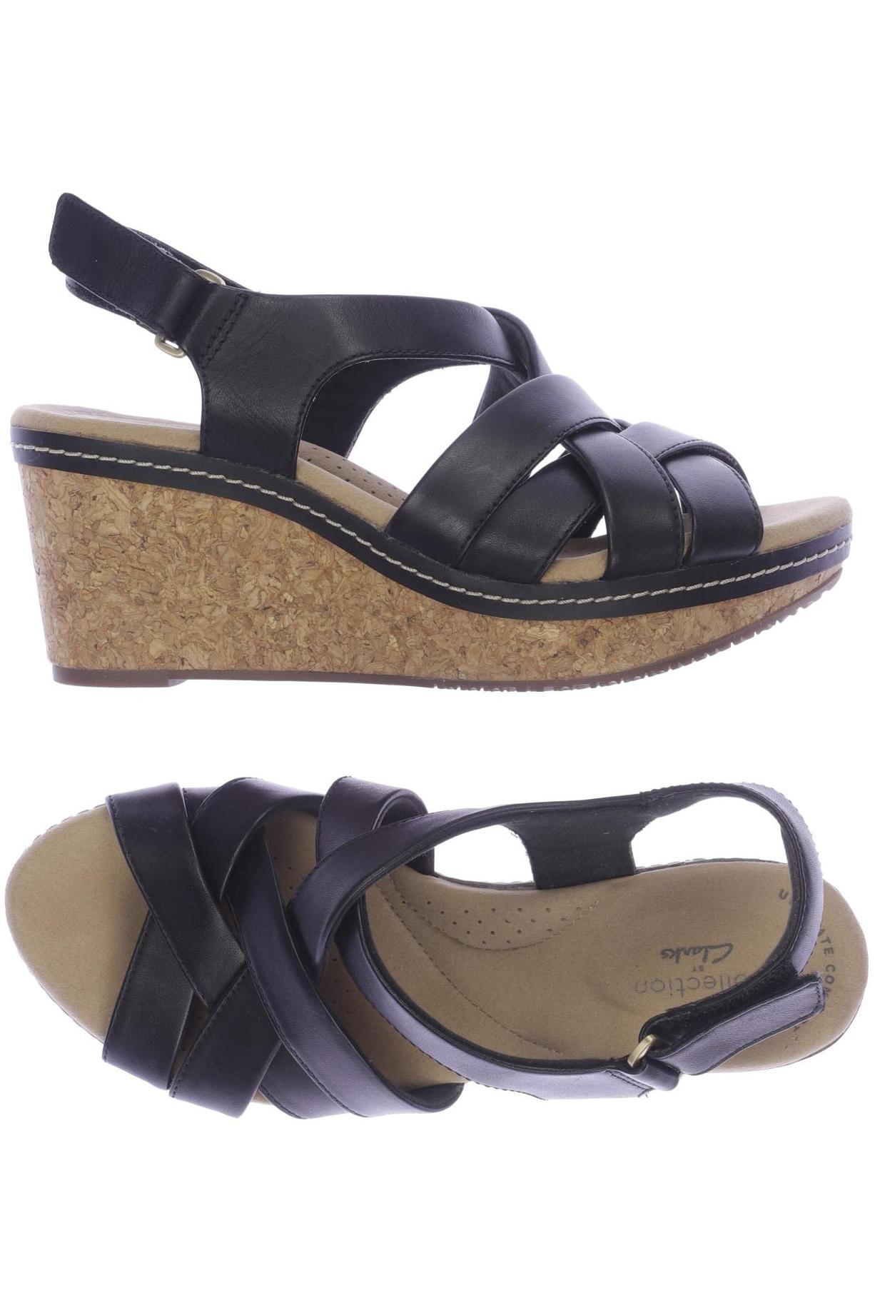 

Clarks Damen Sandale, schwarz