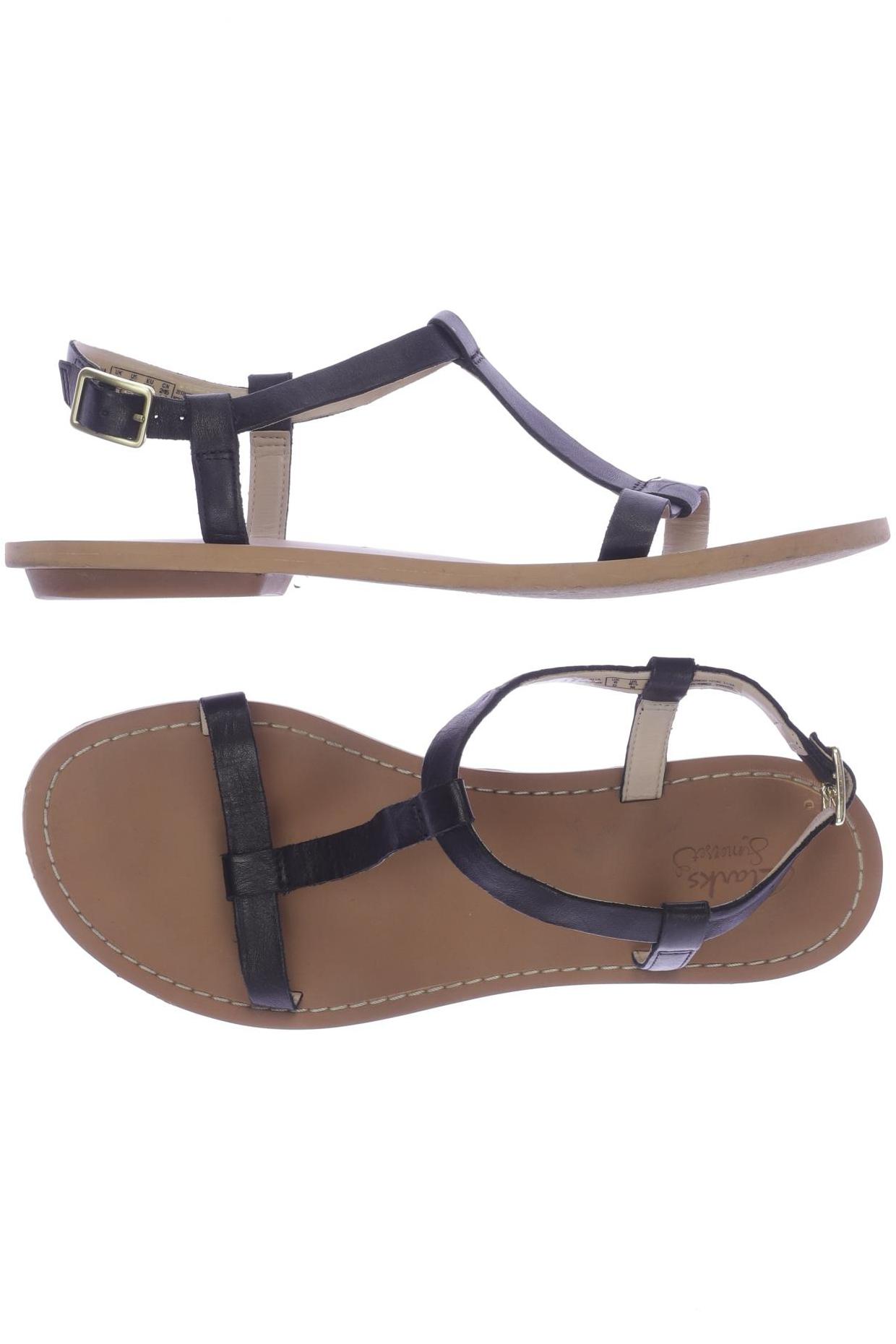 

Clarks Damen Sandale, schwarz, Gr. 39.5