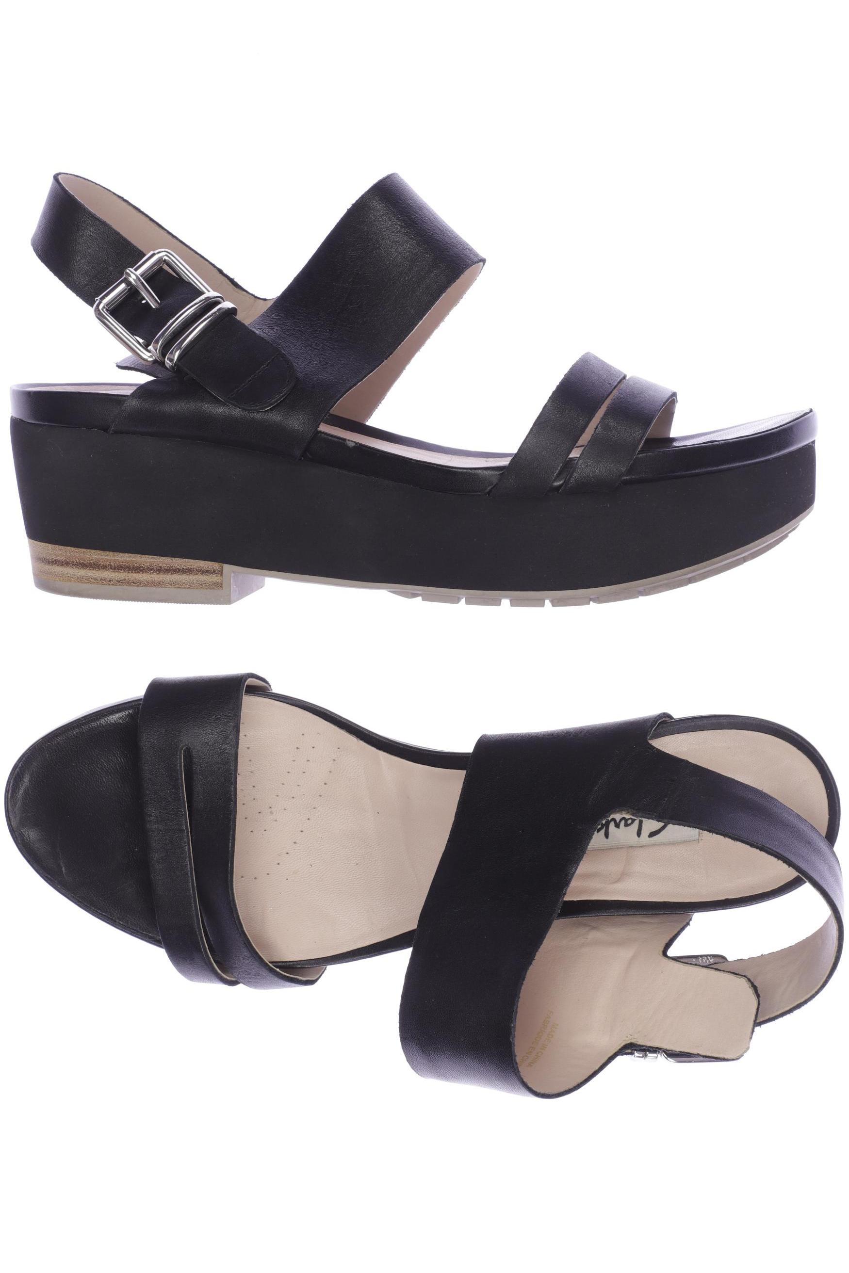 

Clarks Damen Sandale, schwarz, Gr. 41