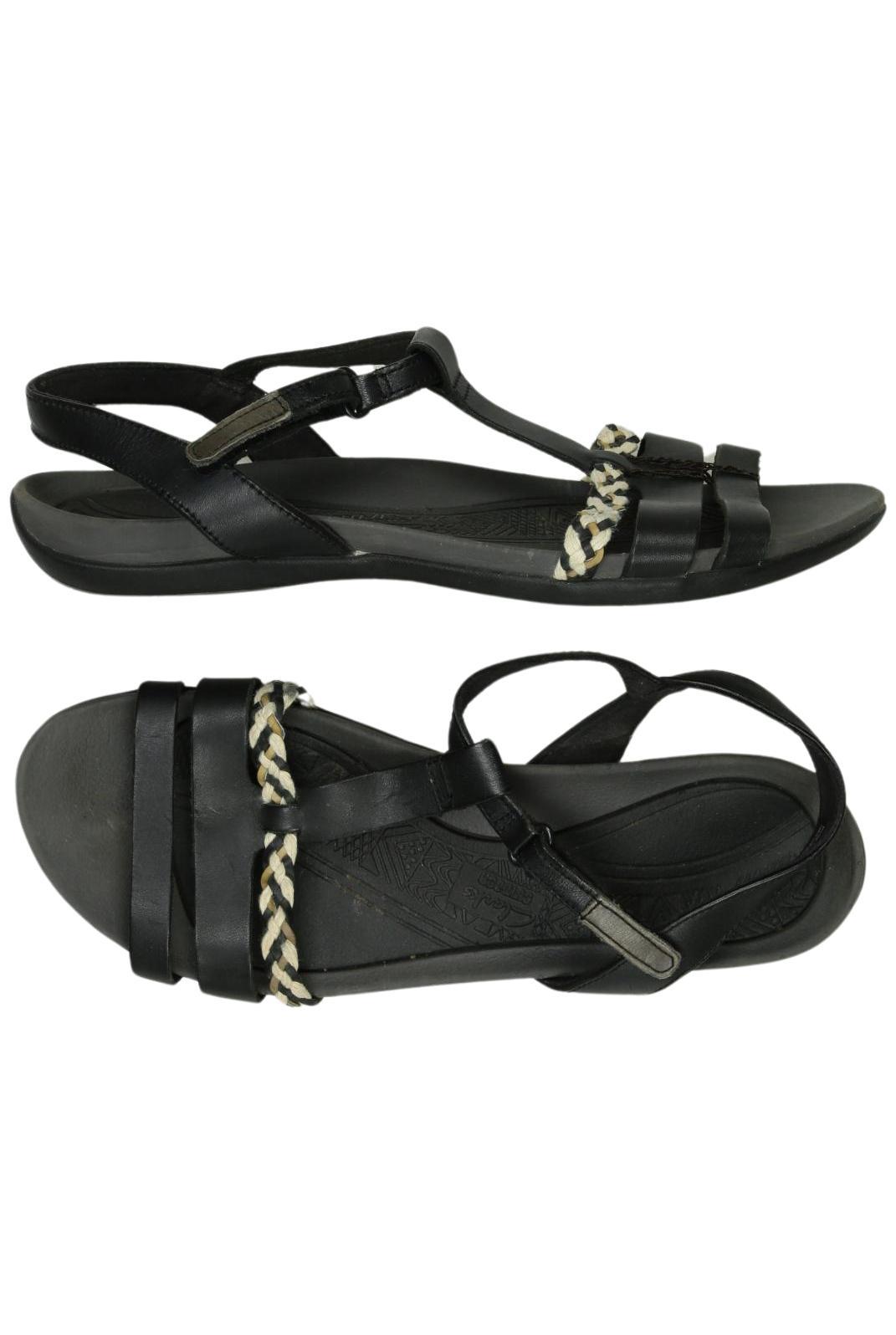 

Clarks Damen Sandale, schwarz, Gr. 38