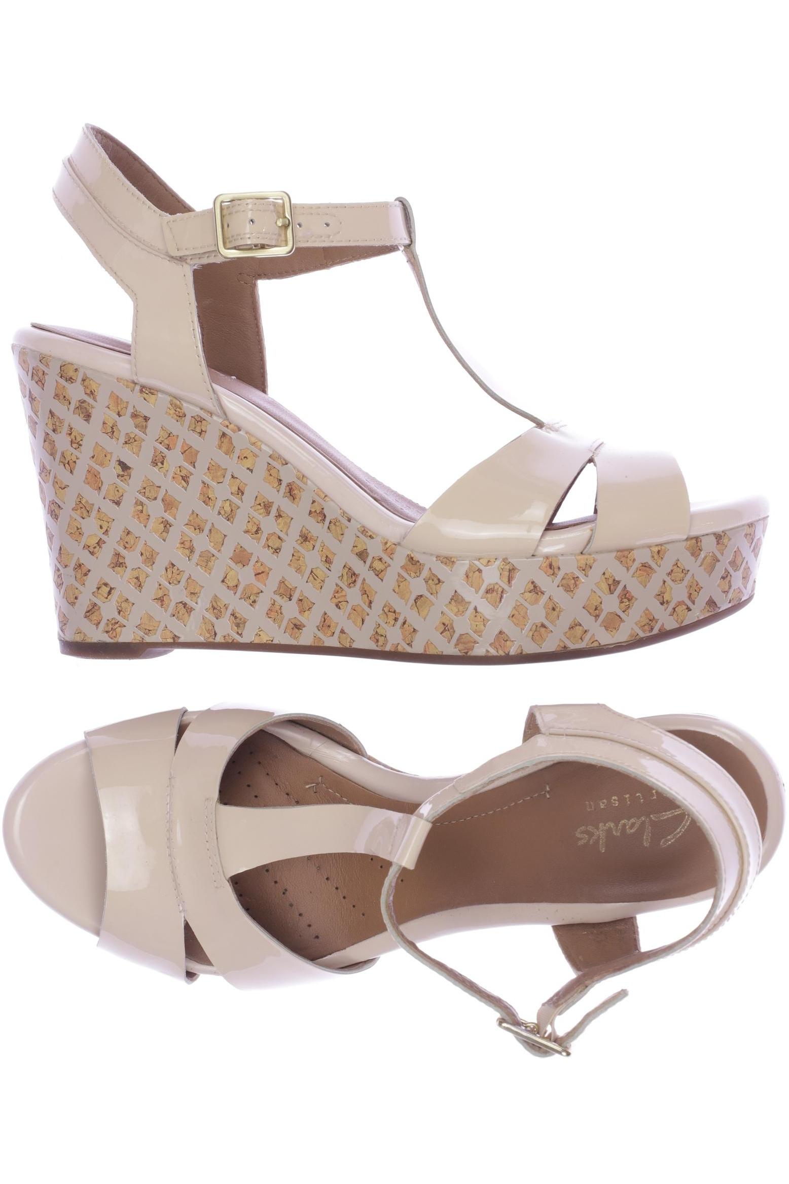 

Clarks Damen Sandale, cremeweiß, Gr. 36