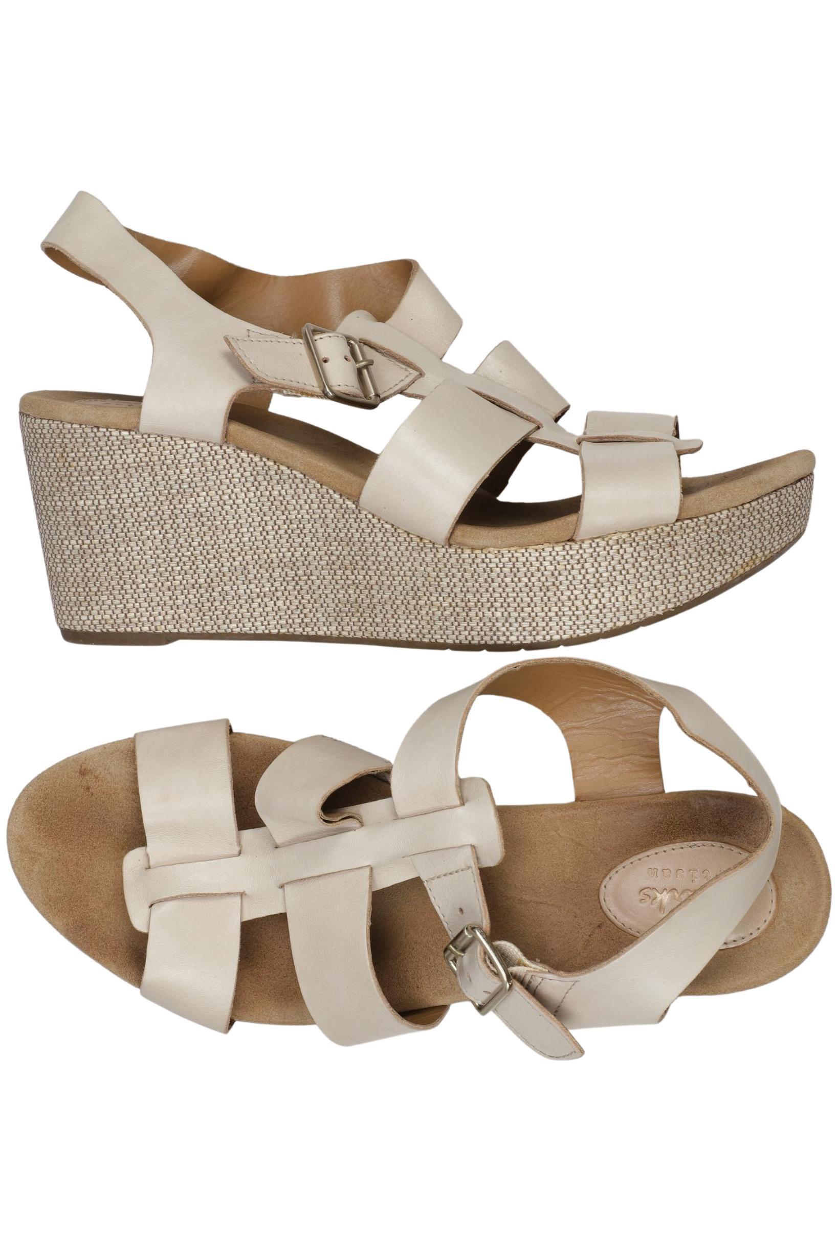 

Clarks Damen Sandale, beige, Gr. 42