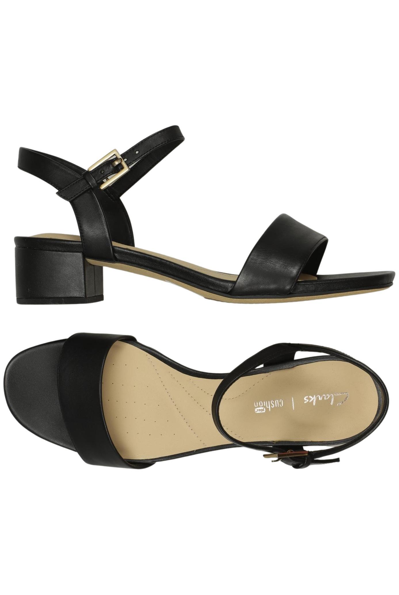 

Clarks Damen Sandale, schwarz, Gr. 39
