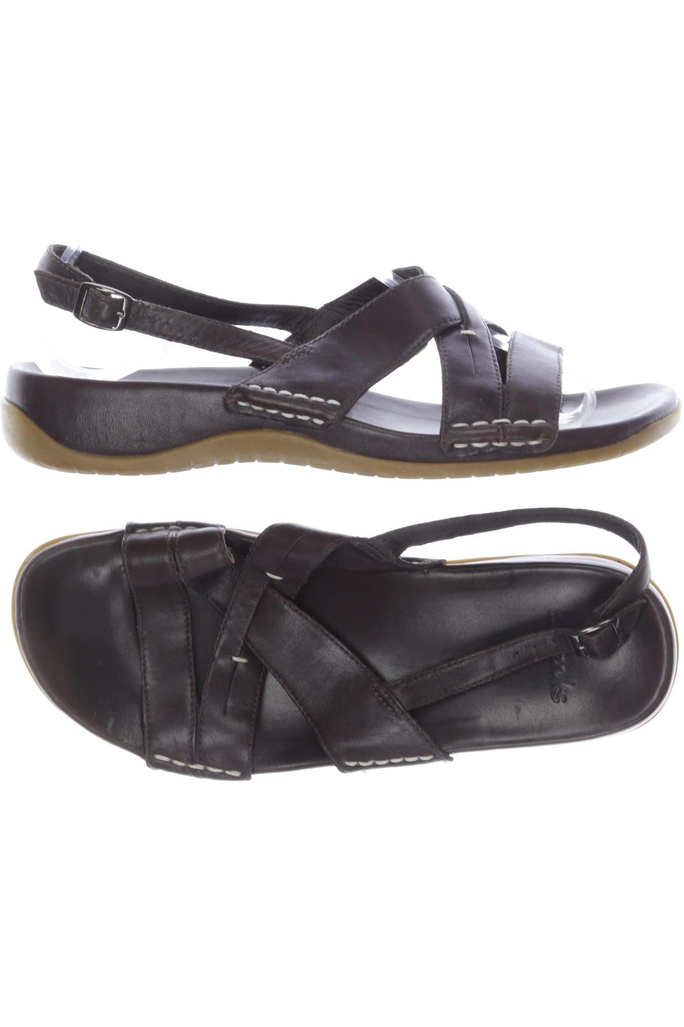 

Clarks Damen Sandale, braun, Gr. 6.5