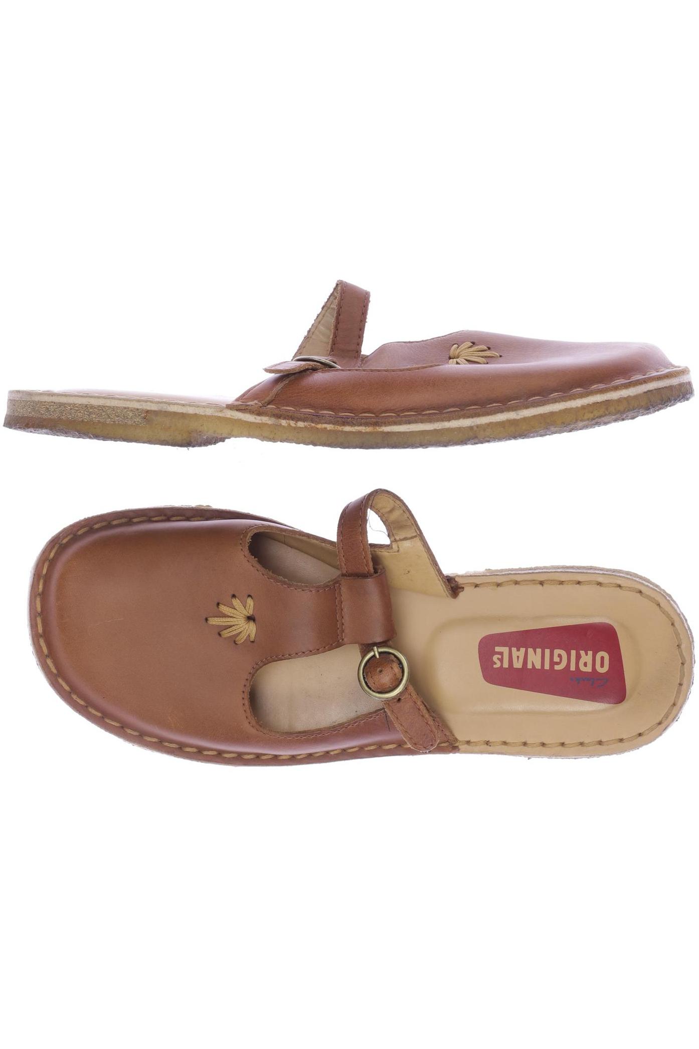 

Clarks Damen Sandale, braun, Gr. 6.5