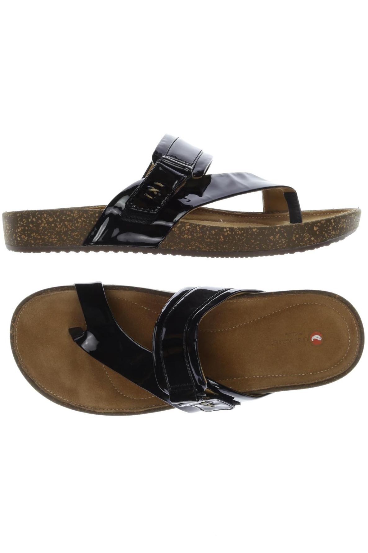 

Clarks Damen Sandale, schwarz, Gr. 38