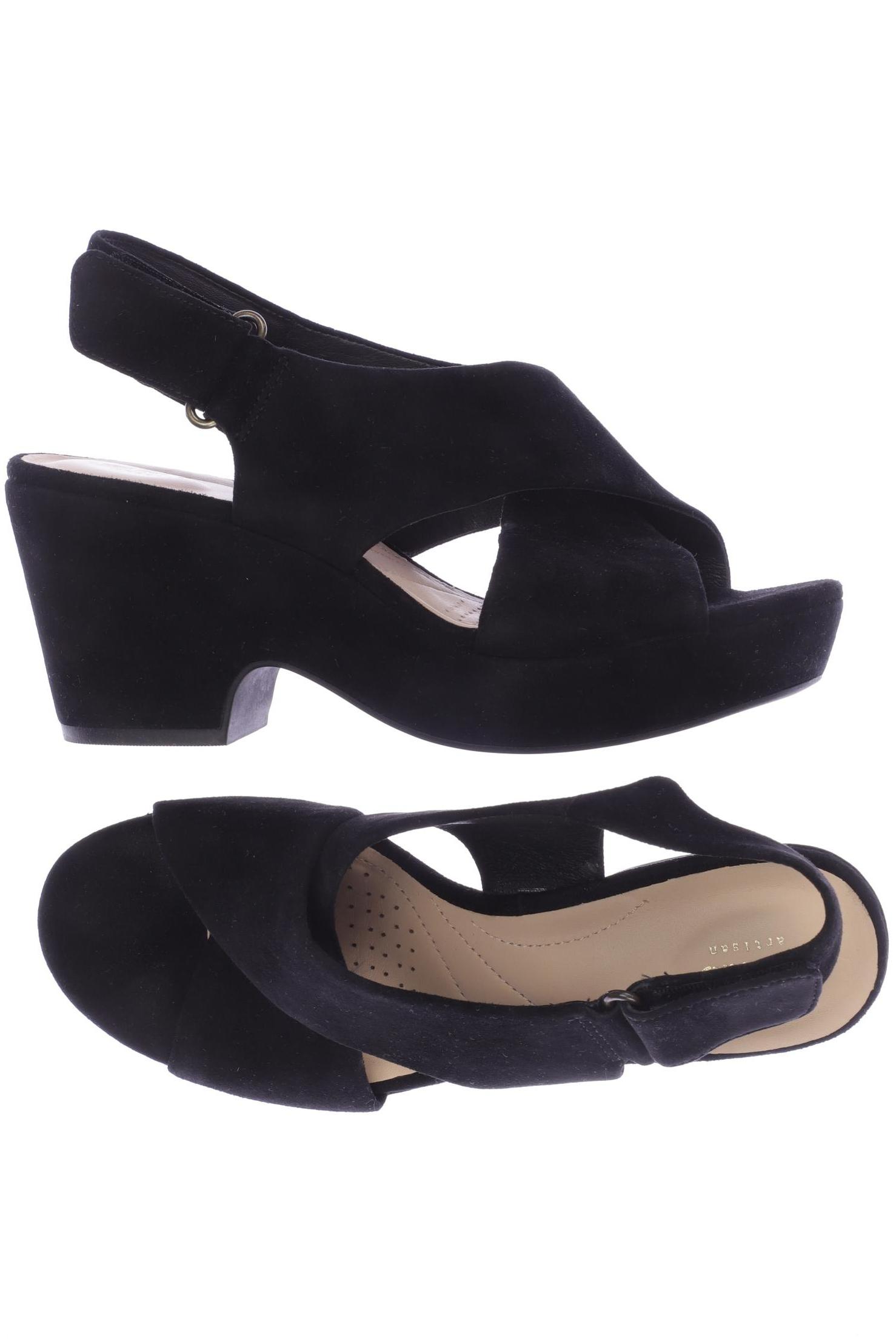 

Clarks Damen Sandale, schwarz, Gr. 36