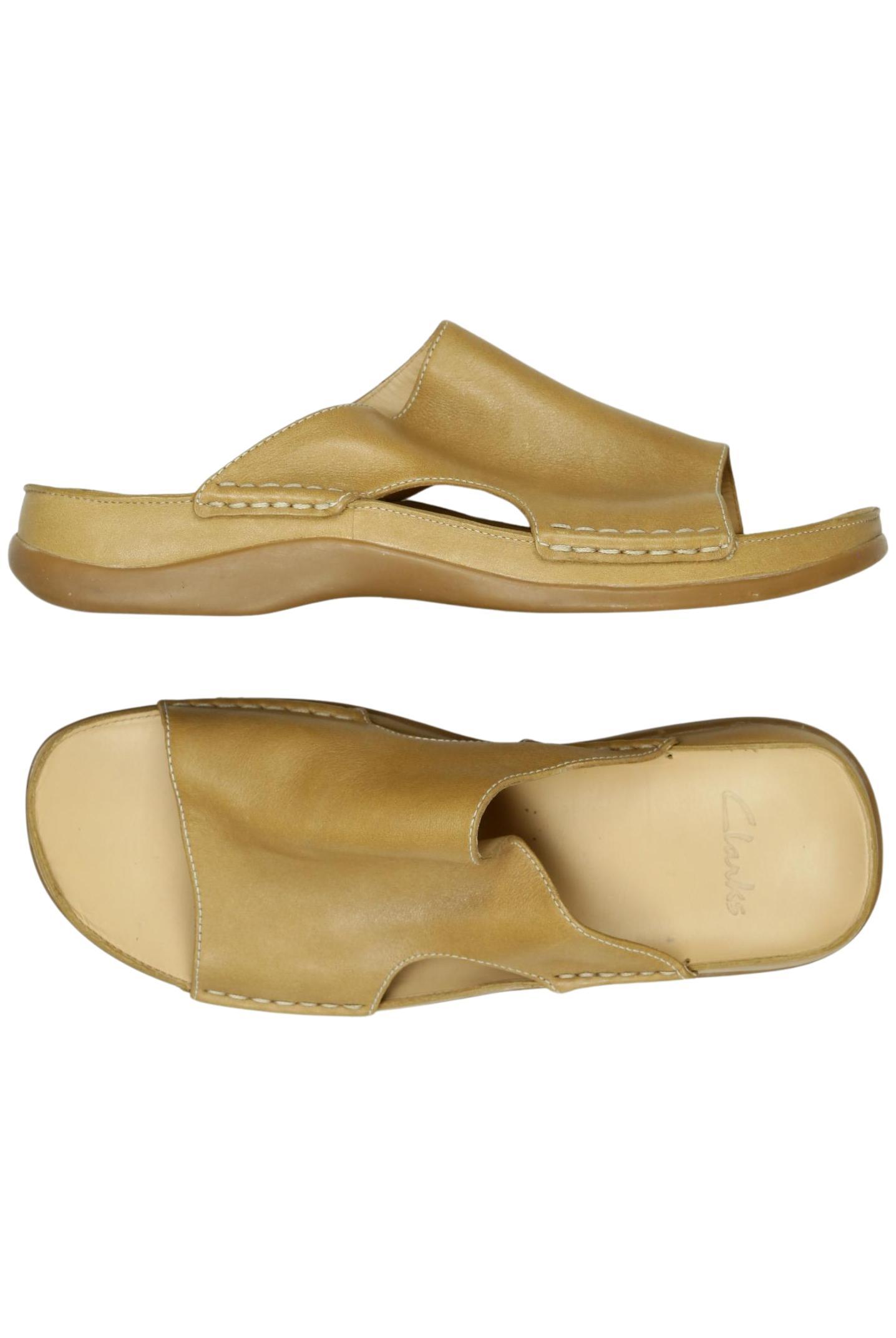 

Clarks Damen Sandale, beige, Gr. 6.5