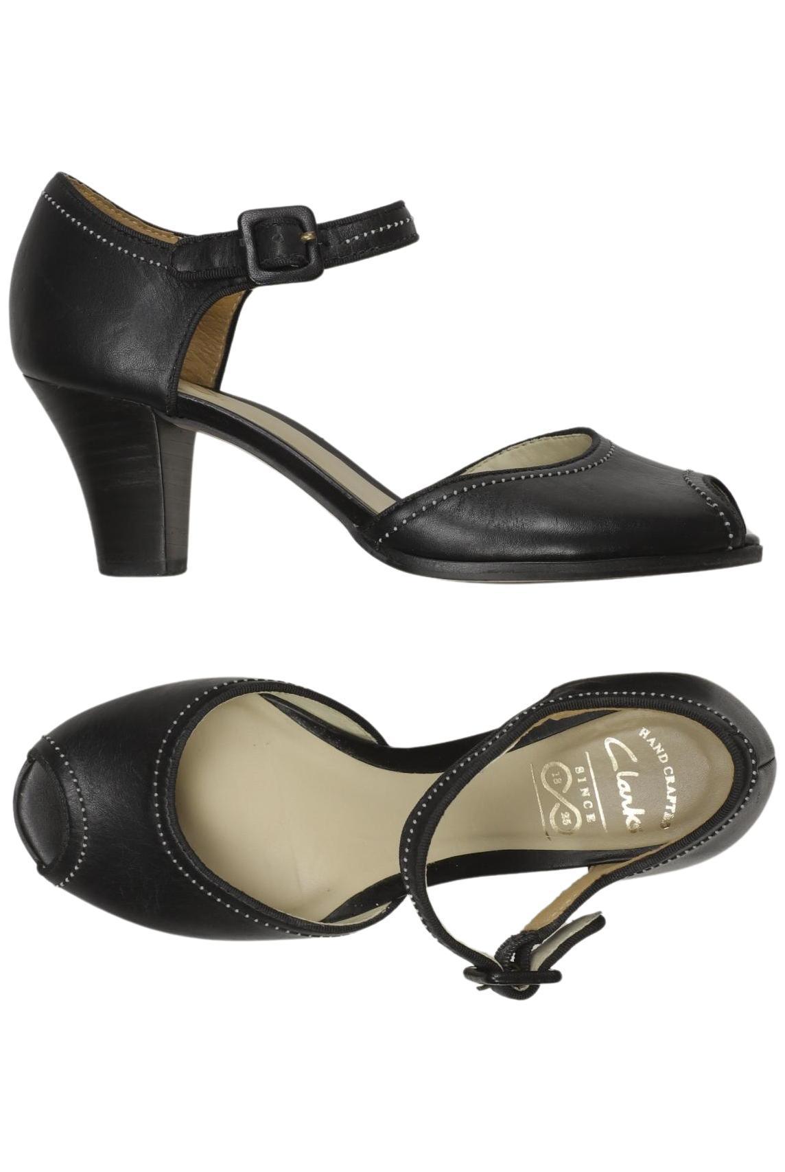 

Clarks Damen Sandale, schwarz, Gr. 4.5