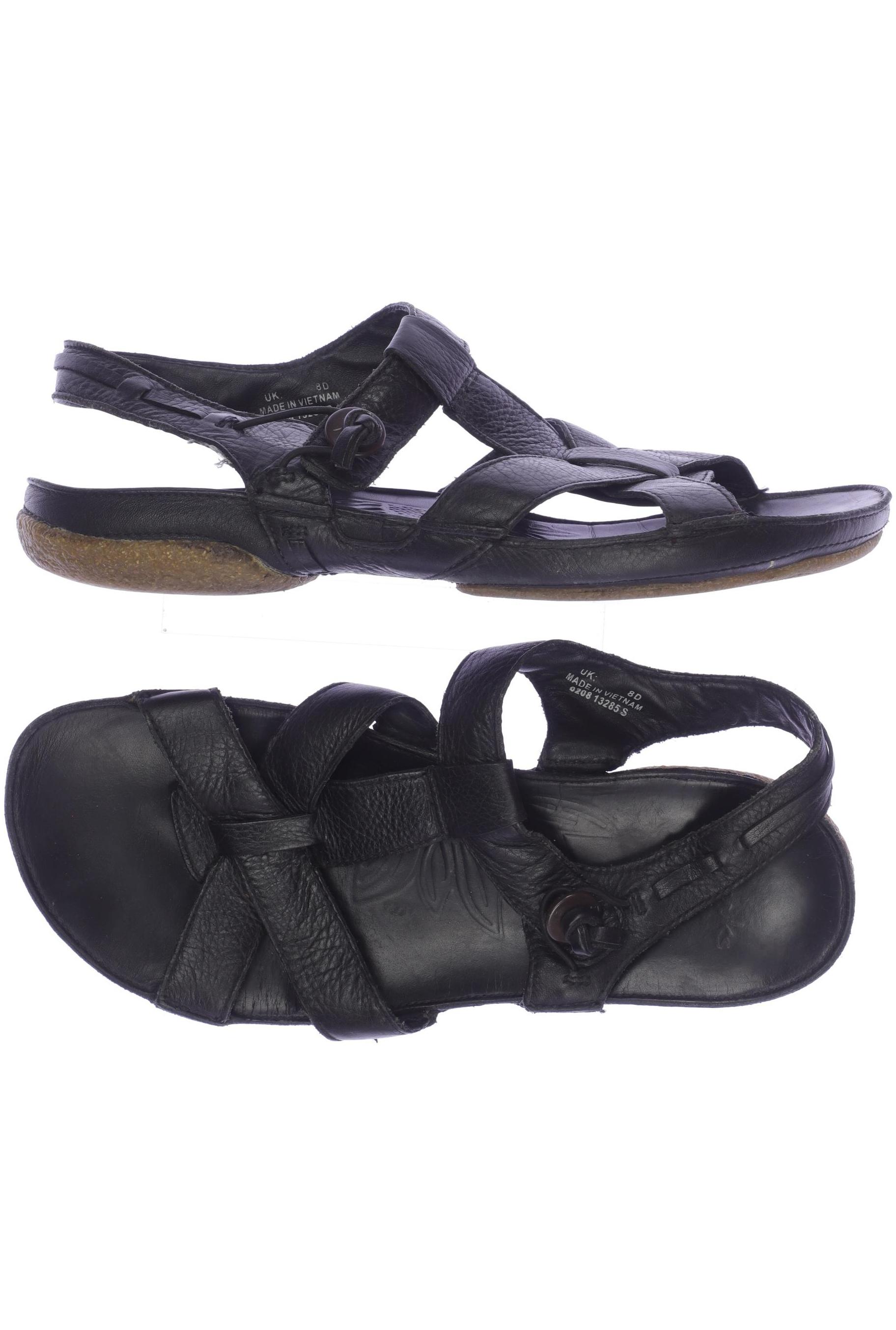 

Clarks Damen Sandale, schwarz, Gr. 8