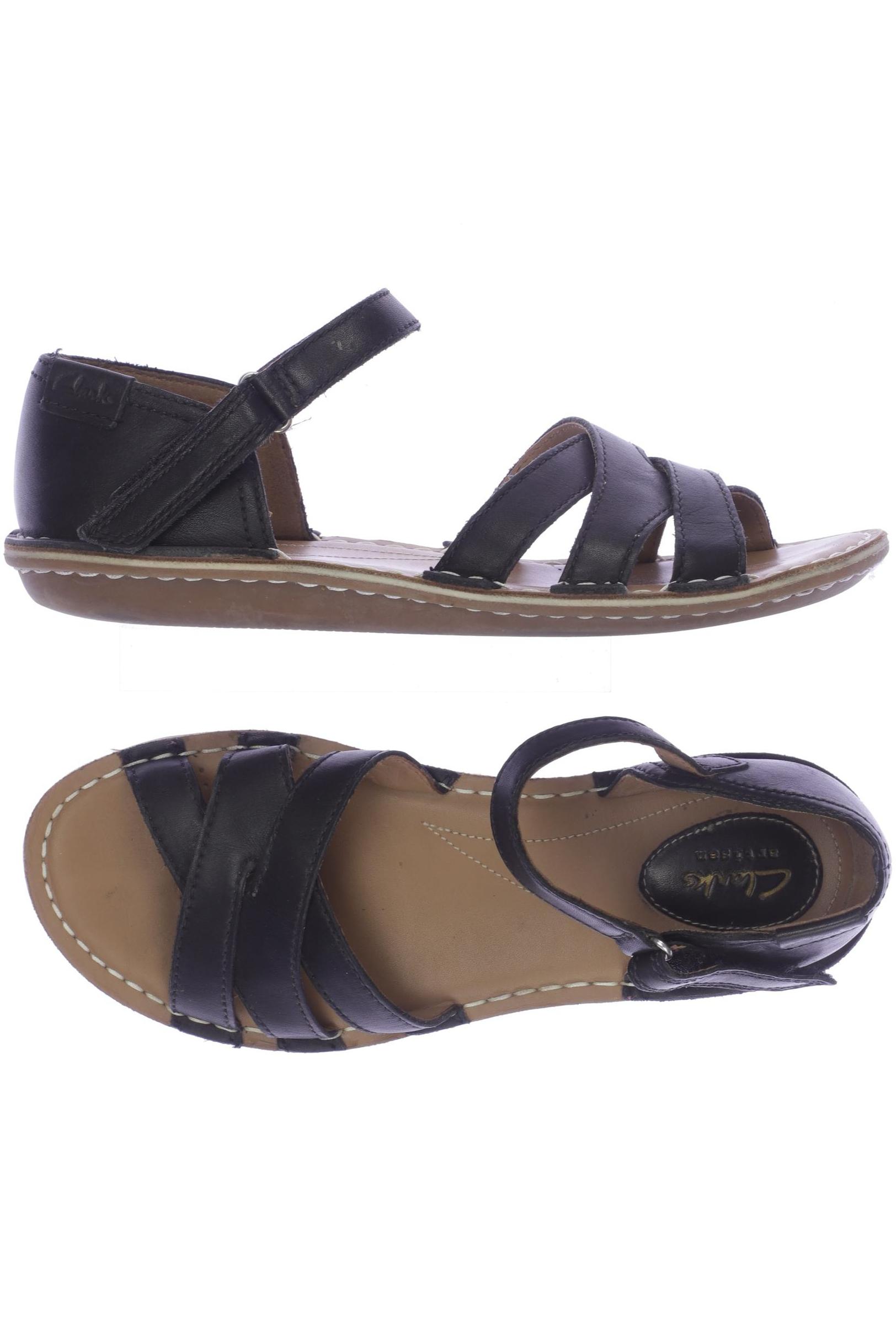 

Clarks Damen Sandale, schwarz, Gr. 38