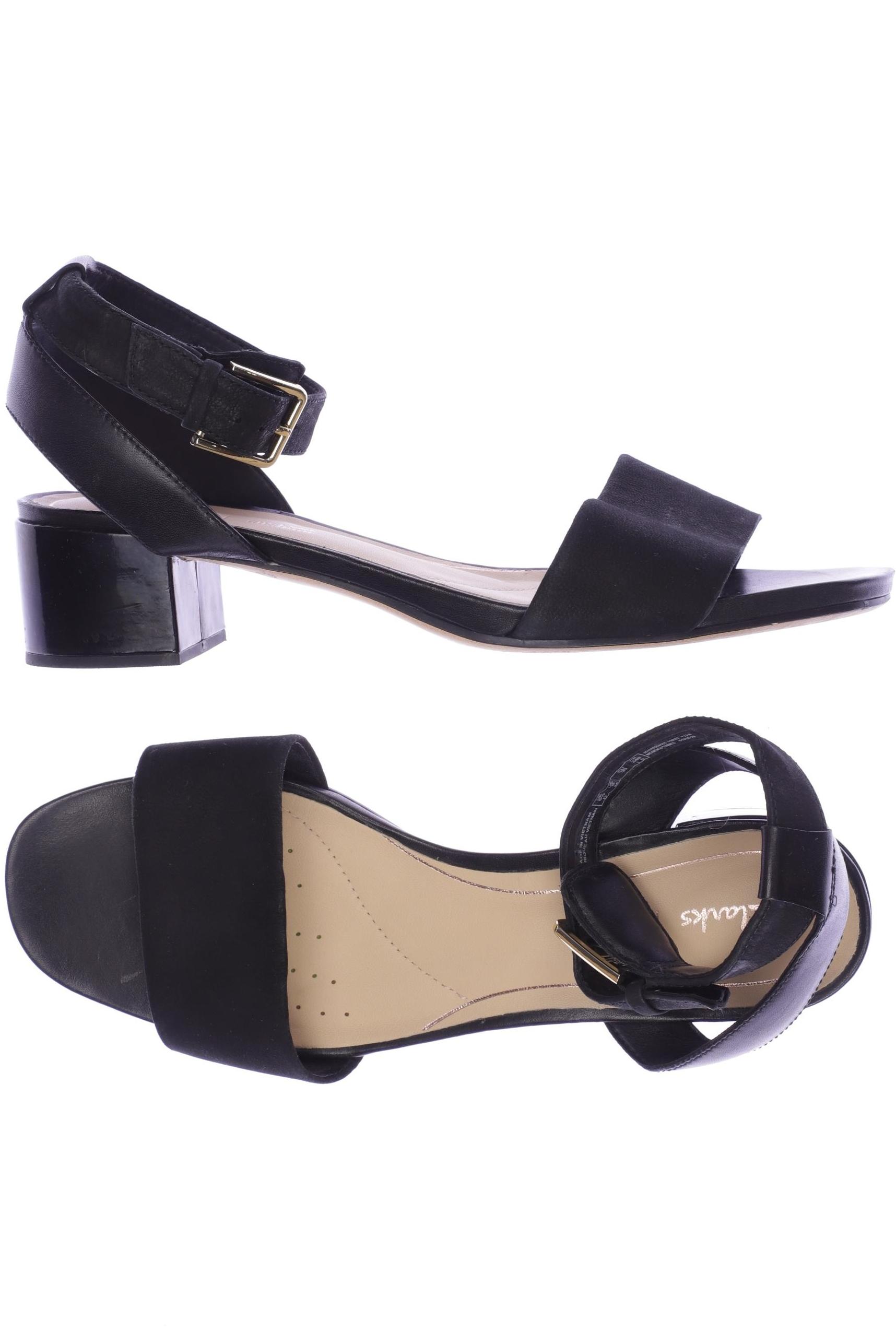 

Clarks Damen Sandale, schwarz, Gr. 39