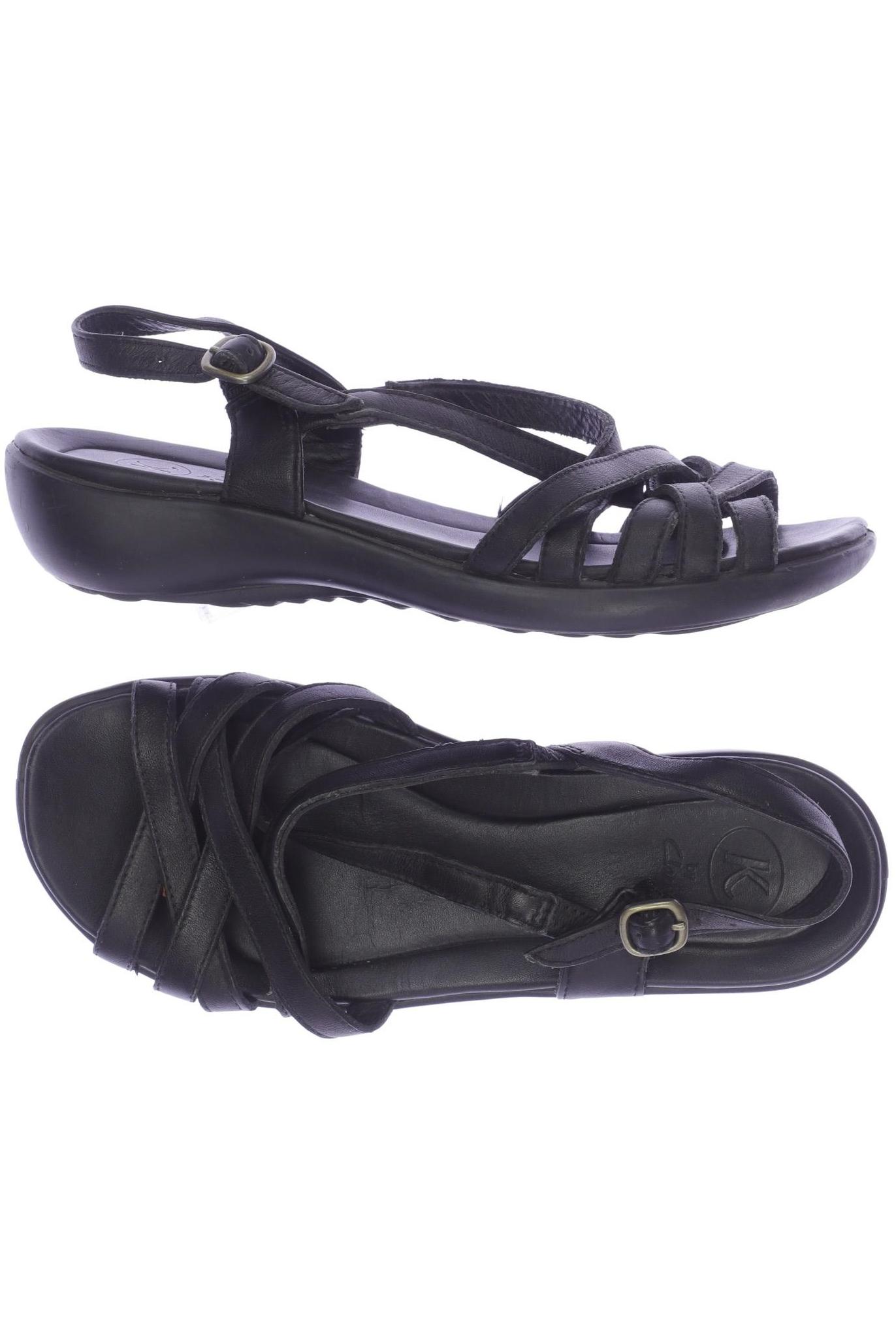 

Clarks Damen Sandale, schwarz, Gr. 3.5