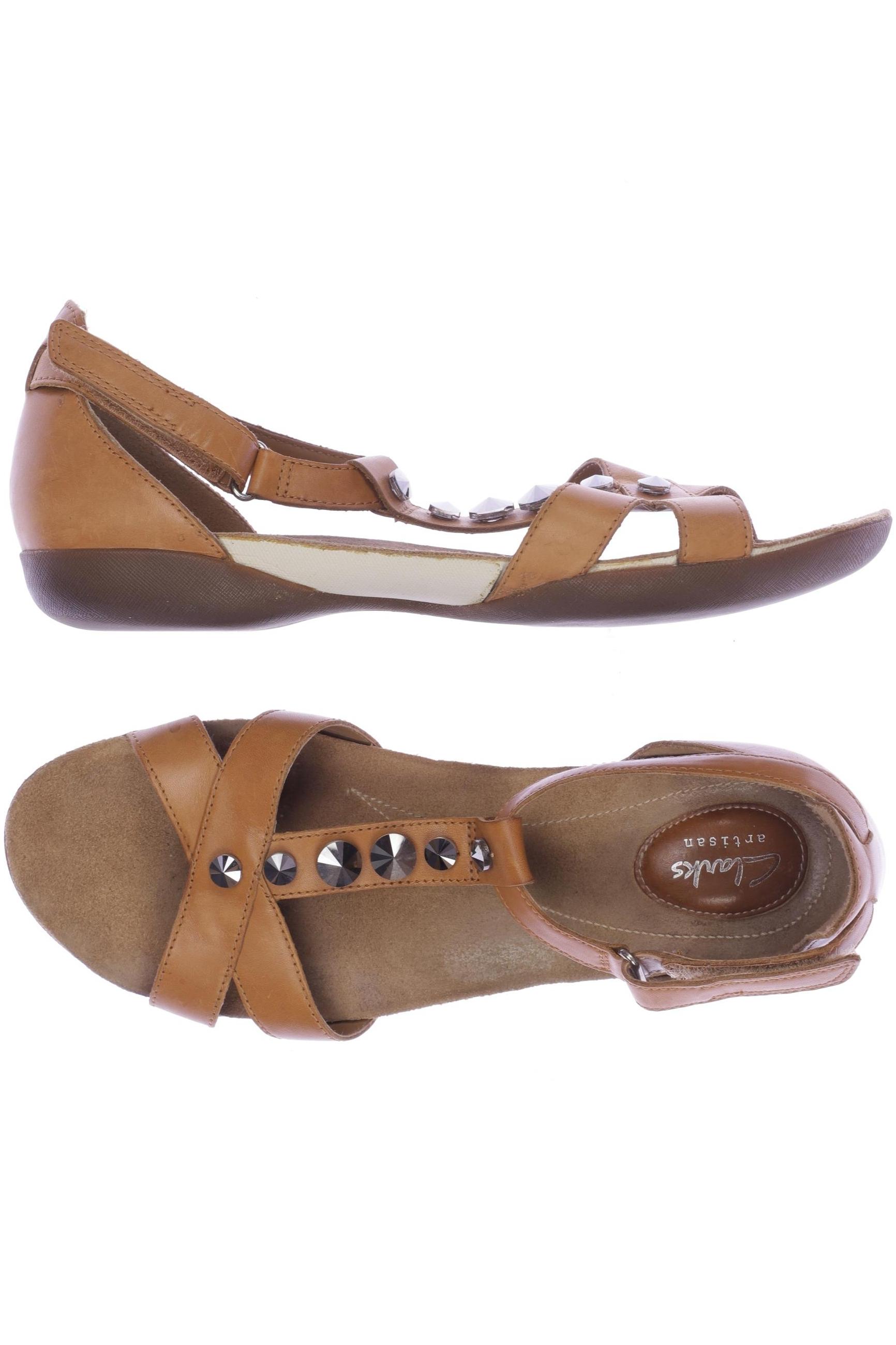 

Clarks Damen Sandale, braun, Gr. 41