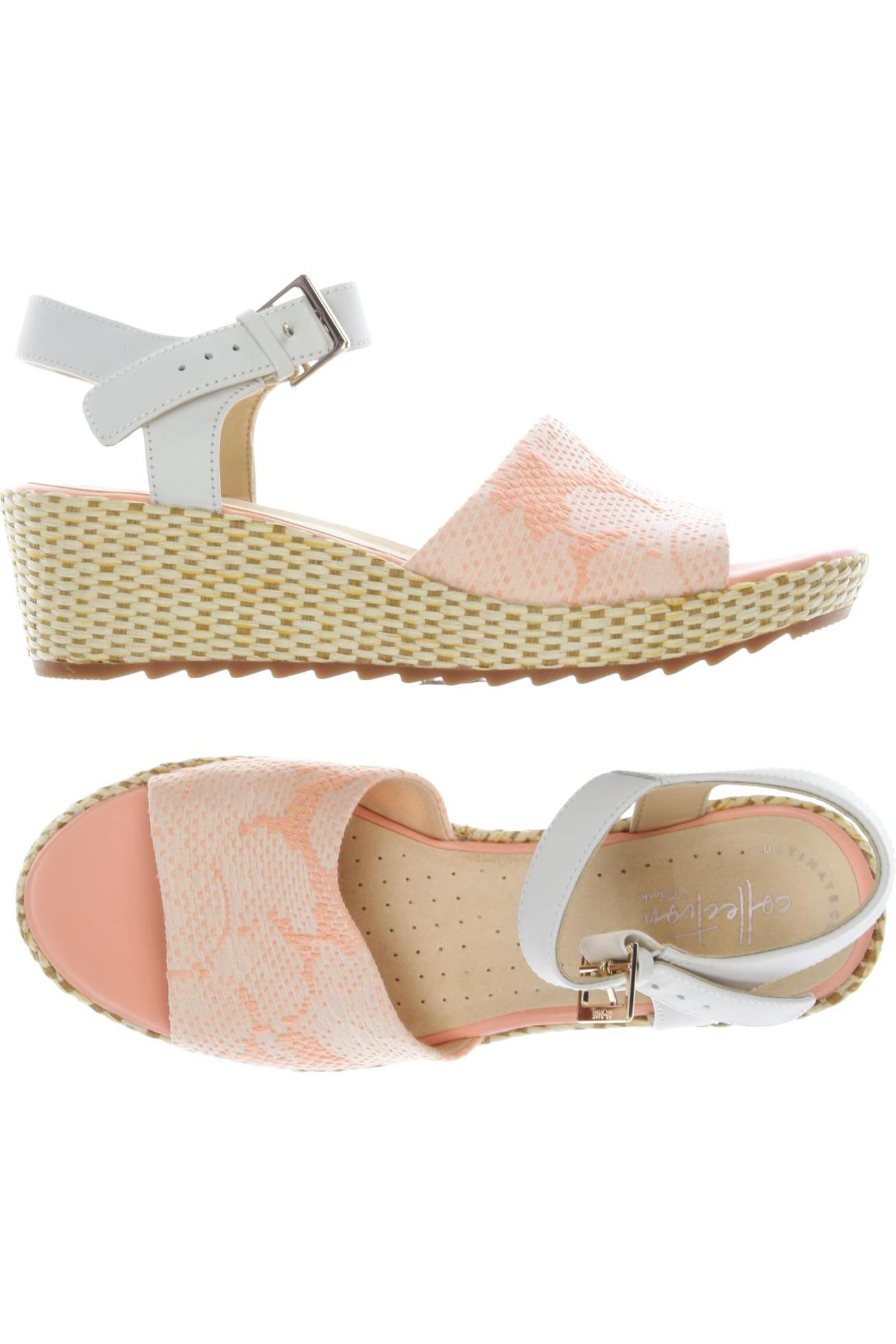 

Clarks Damen Sandale, orange, Gr. 5