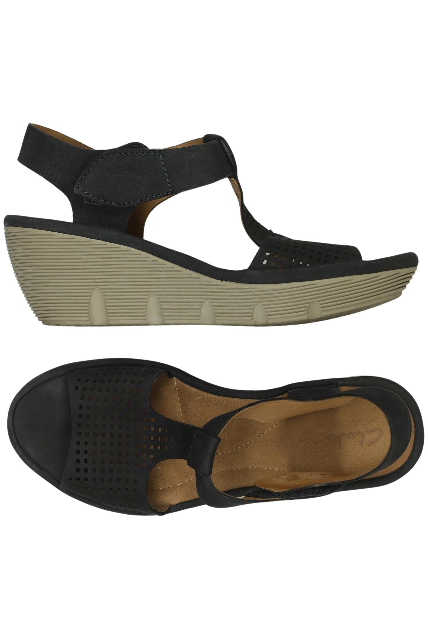 

Clarks Damen Sandale, marineblau, Gr. 38