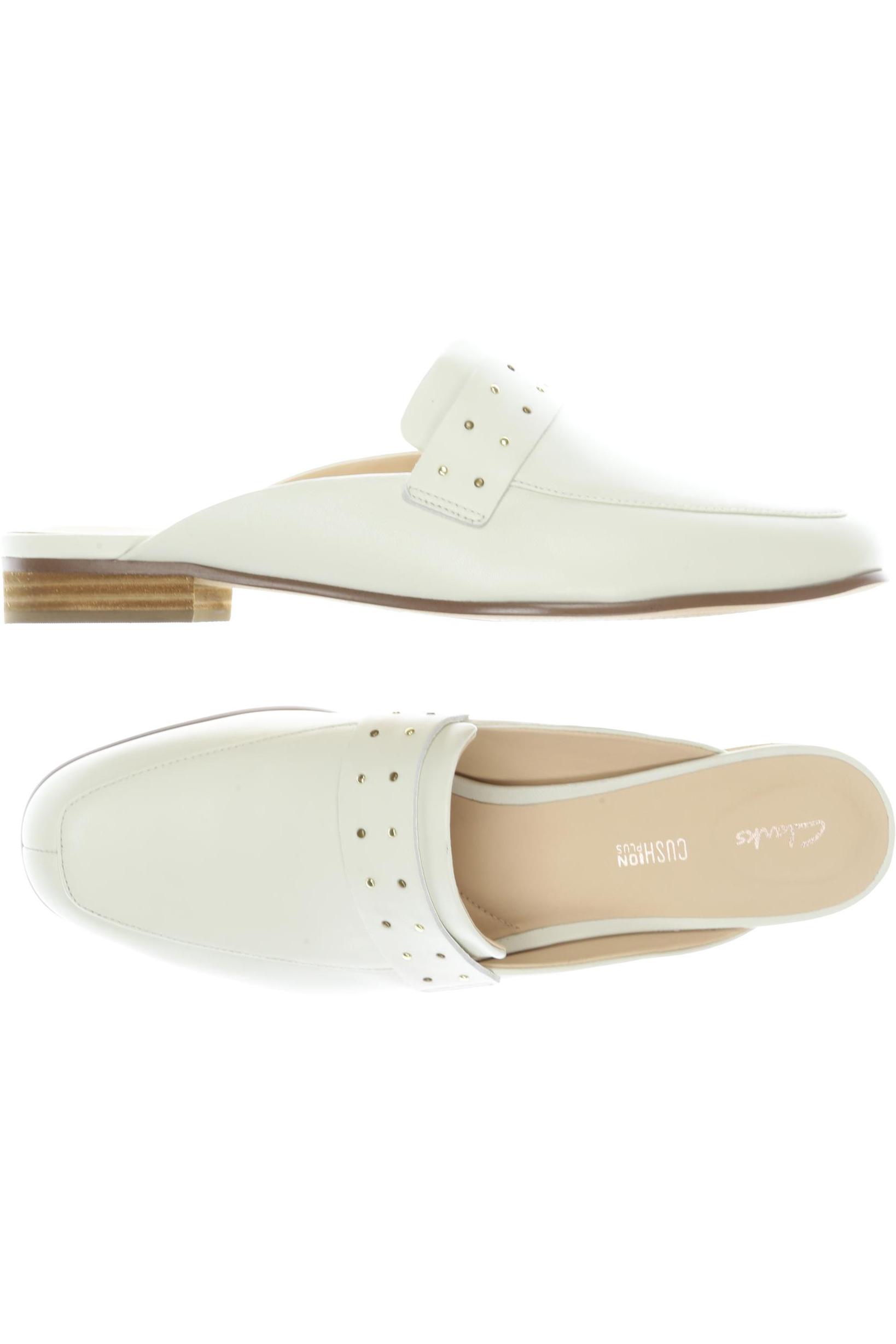 

Clarks Damen Sandale, cremeweiß, Gr. 42