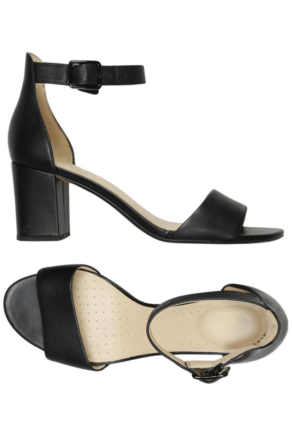 

Clarks Damen Sandale, schwarz, Gr. 39.5