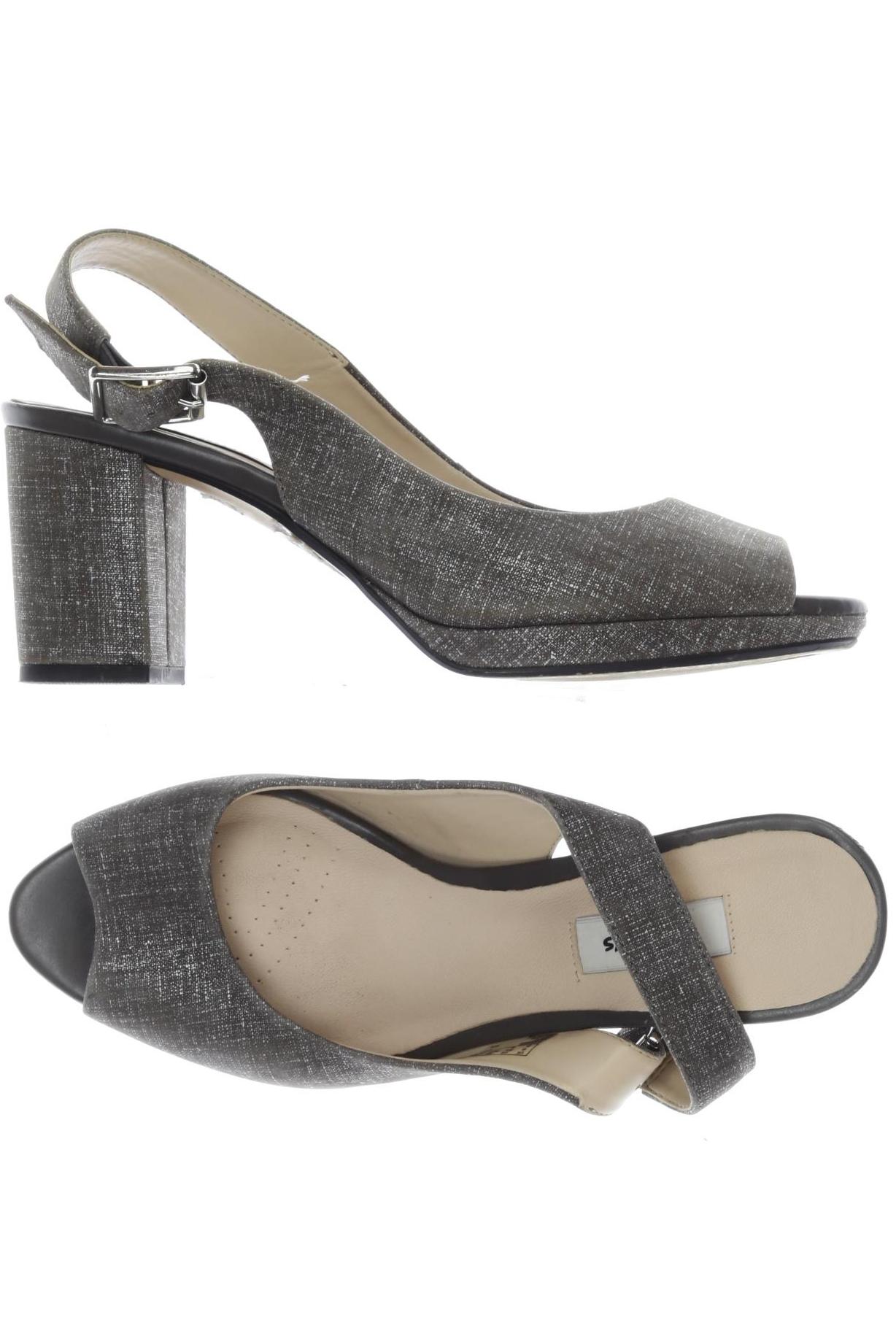 

Clarks Damen Sandale, grau, Gr. 39.5