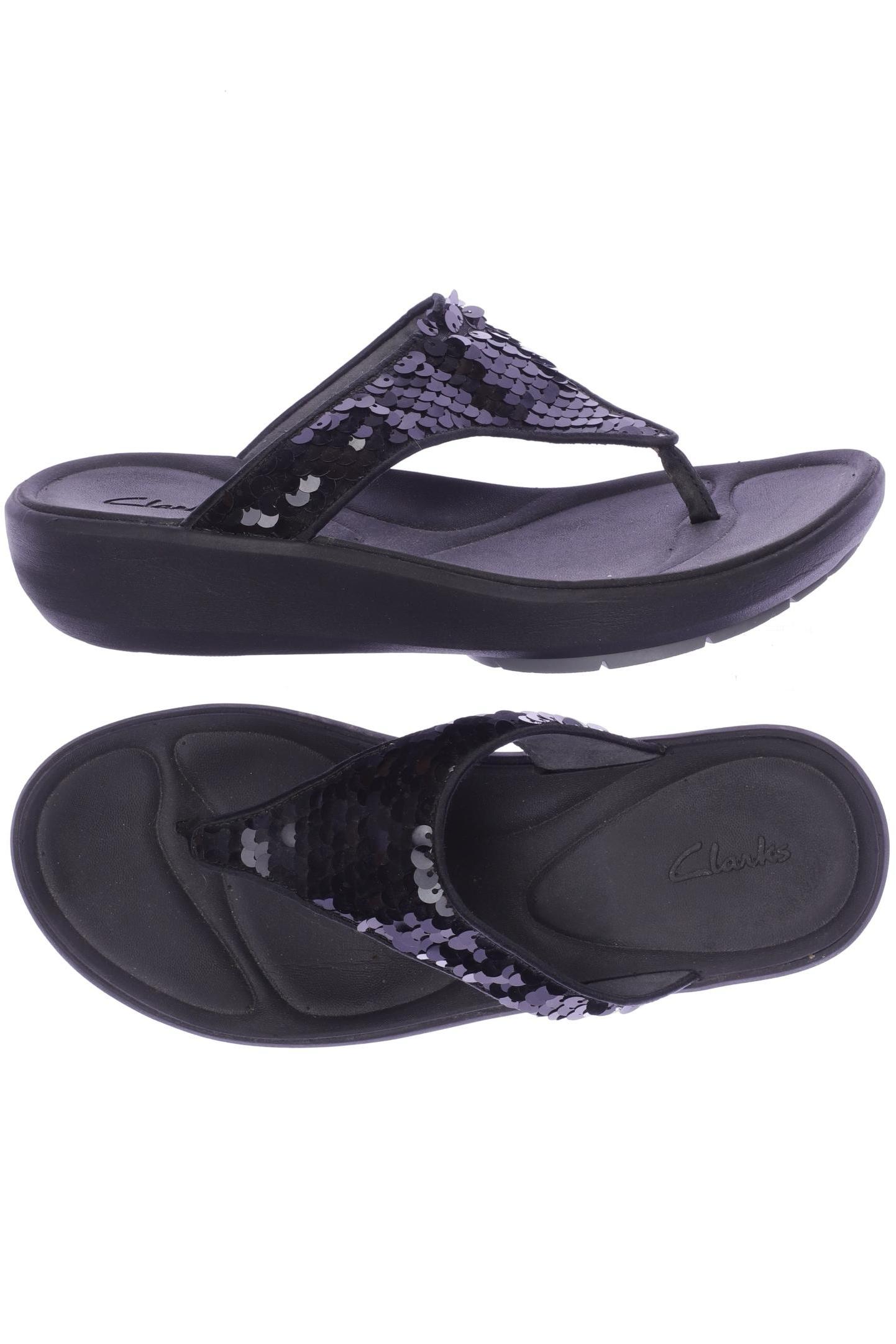 

Clarks Damen Sandale, schwarz, Gr. 4