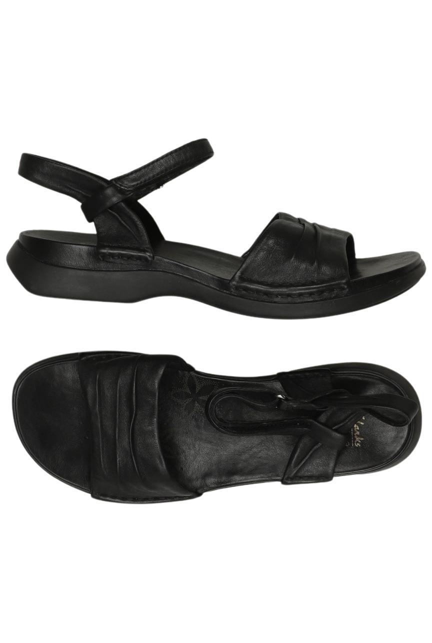 

Clarks Damen Sandale, schwarz, Gr. 5.5