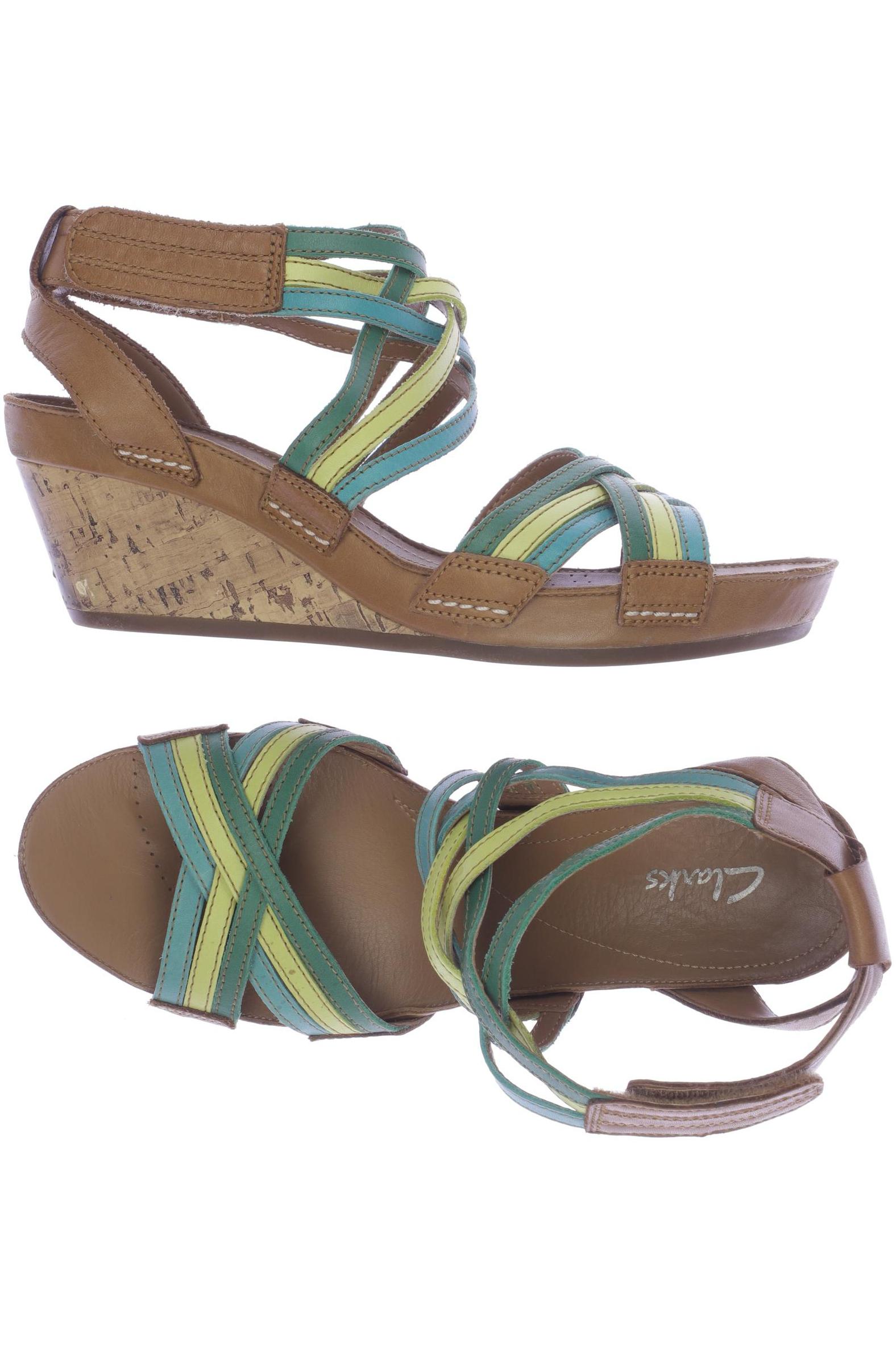 

Clarks Damen Sandale, mehrfarbig, Gr. 5.5